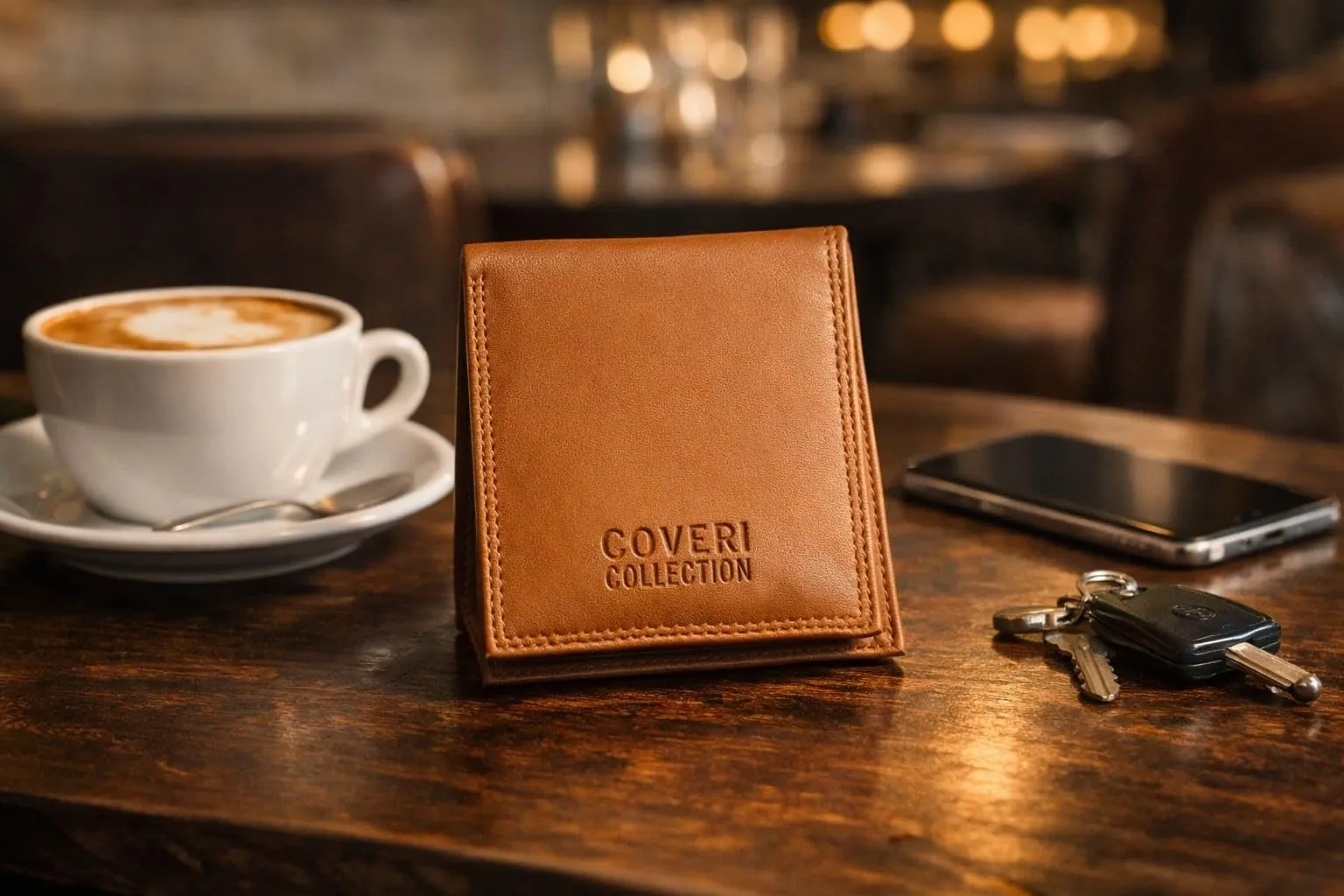 Coveri Collection Portafoglio Uomo in Vera Pelle Sella - immagine 5
