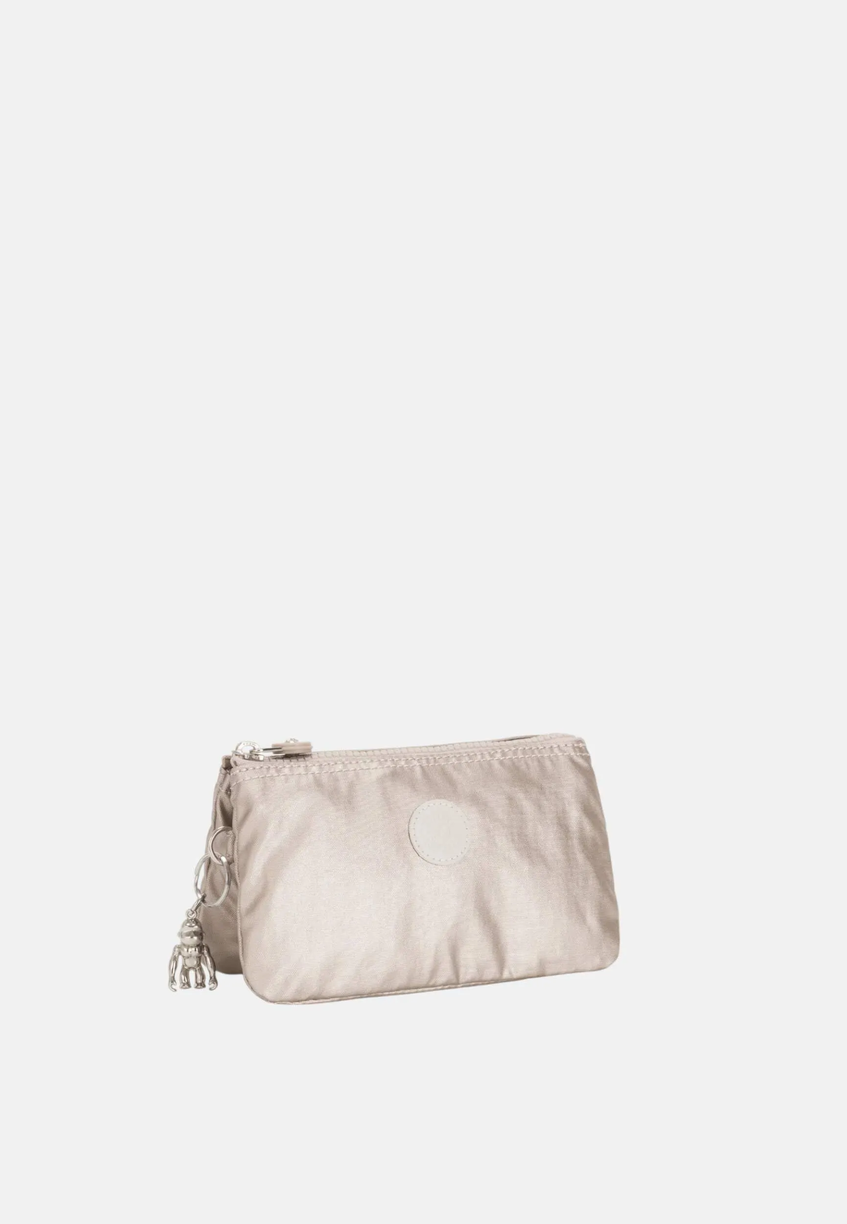 Kipling Creativity L Borsa Grande Metallic Glow Argento - immagine 6