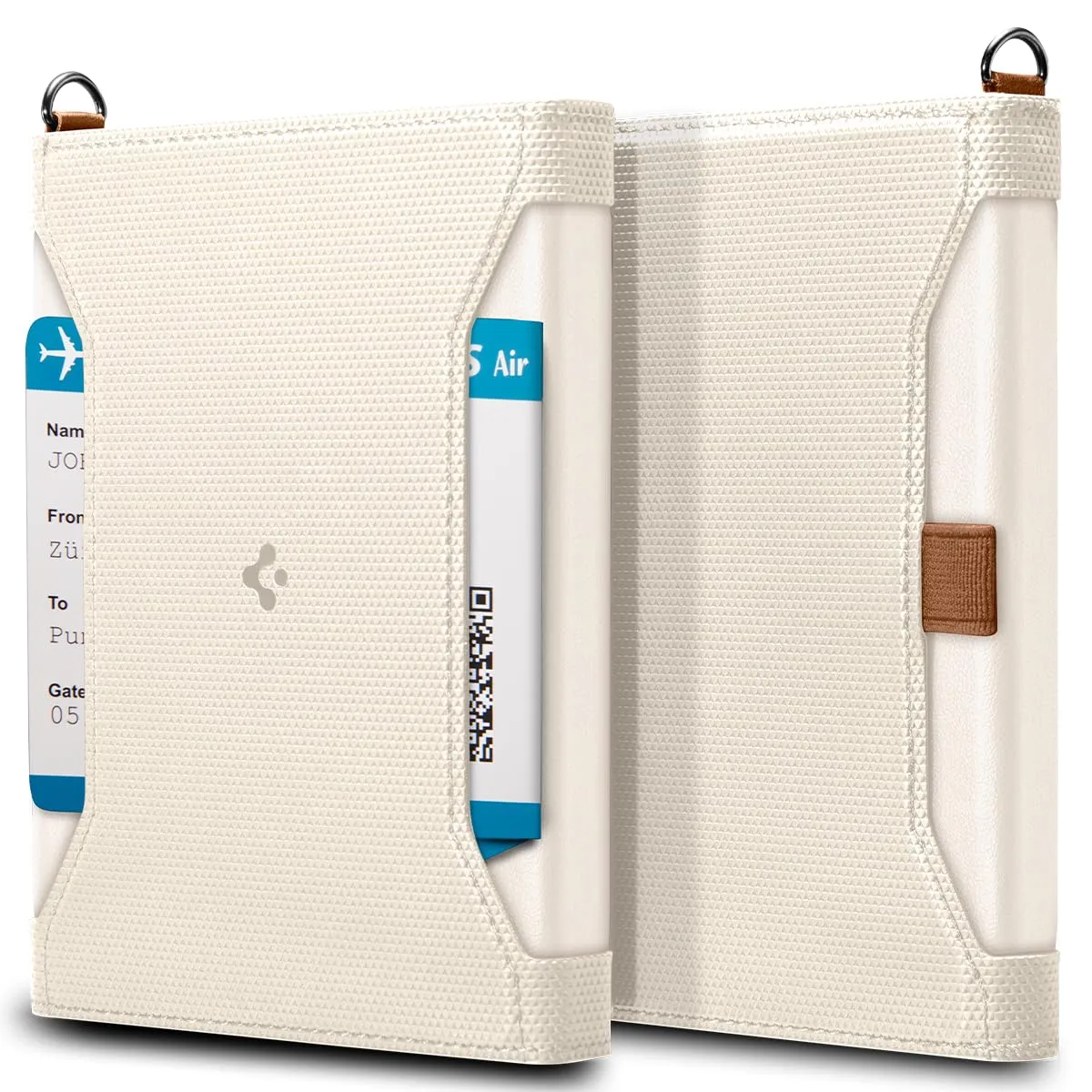 Spigen Porta passaporto RFID Portafoglio da Viaggio con 4 Slot - immagine 1
