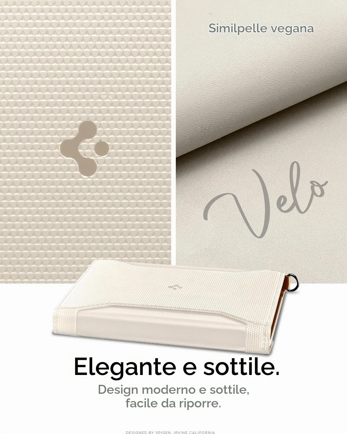 Spigen Porta passaporto RFID Portafoglio da Viaggio con 4 Slot - immagine 6