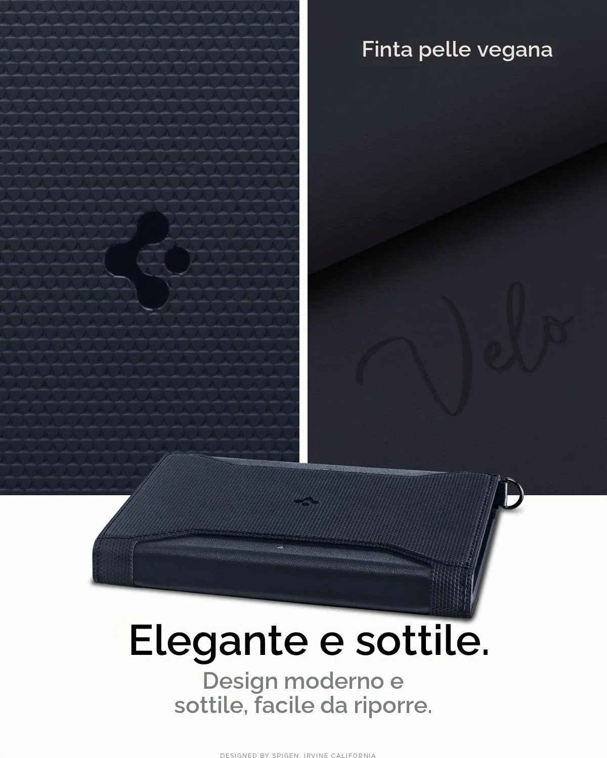 Spigen Porta passaporto RFID Portafoglio da Viaggio con 4 Slot - immagine 6