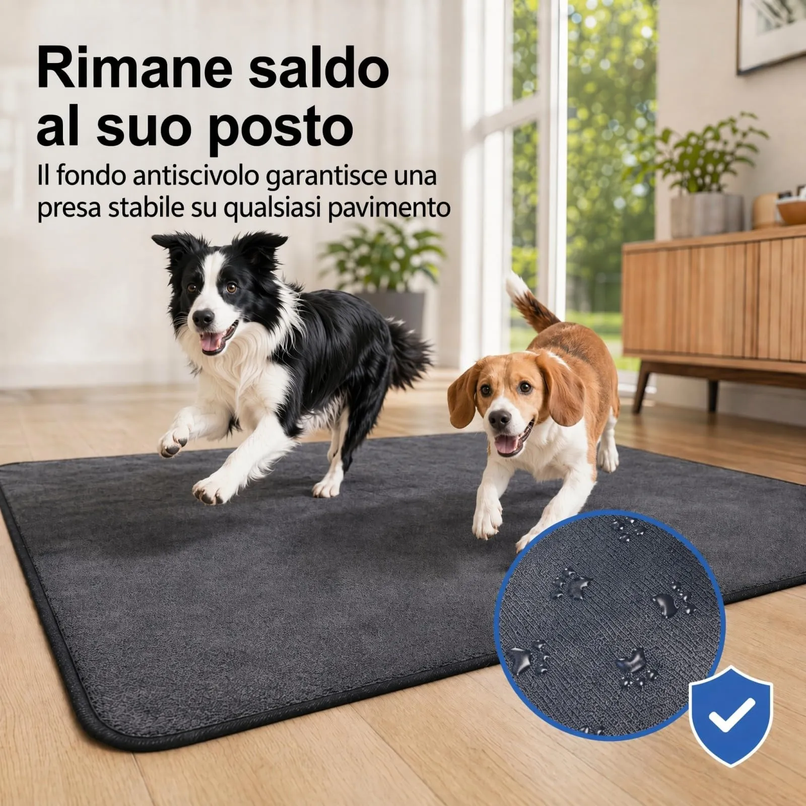Mulyenwa Traversine Cani Lavabili e Riutilizzabili 60x90 cm, 2 Pezzi - immagine 6