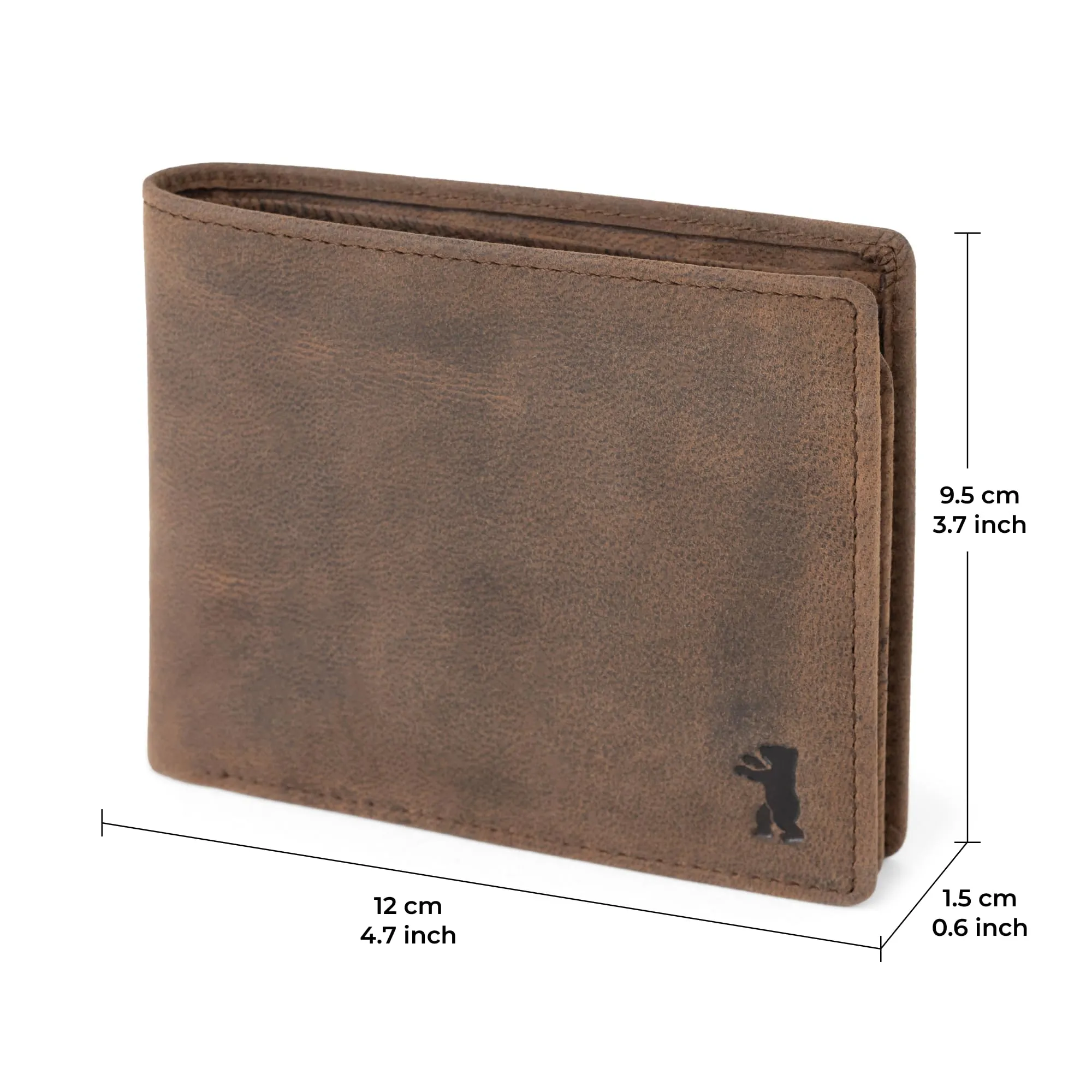 Berliner Bags Portafoglio Peter Uomo con Porta Carte e Portamonete RFID - immagine 8