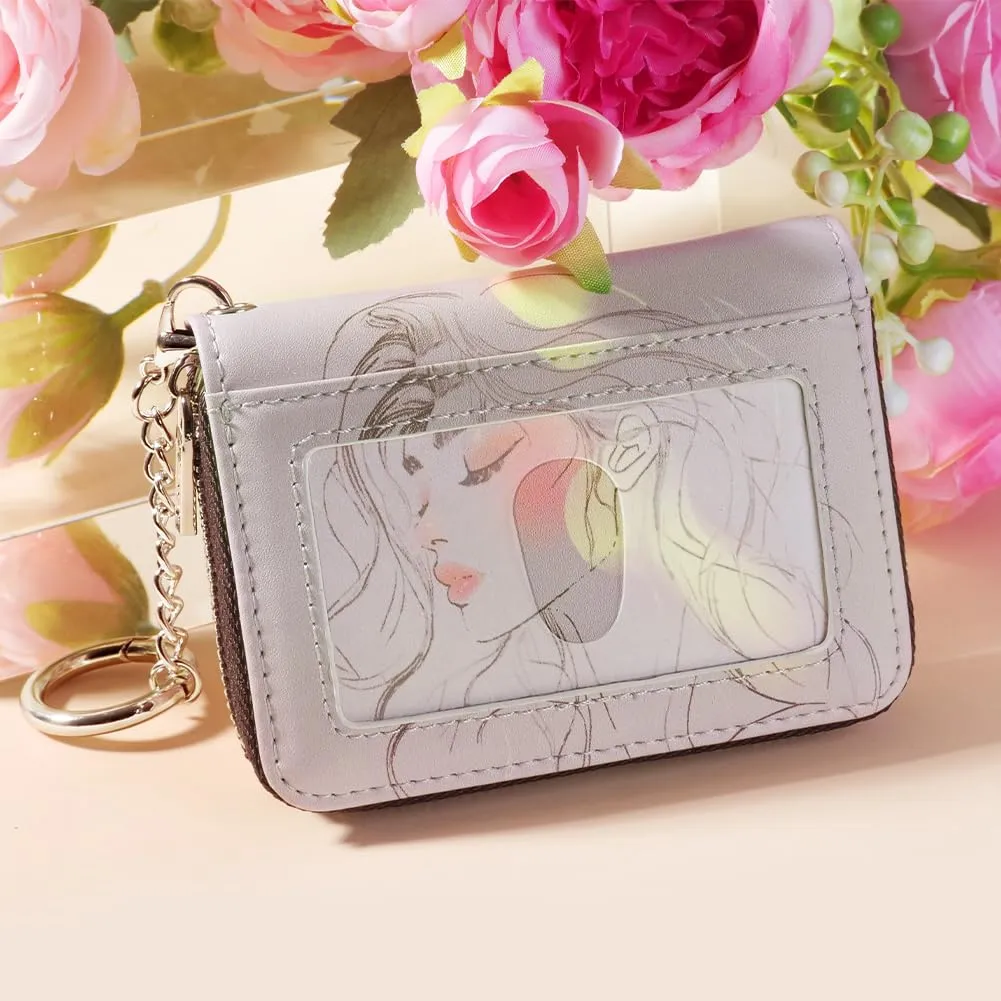 FurArt Portafoglio con Cerniera da Donna con Blocco RFID, Small - immagine 4