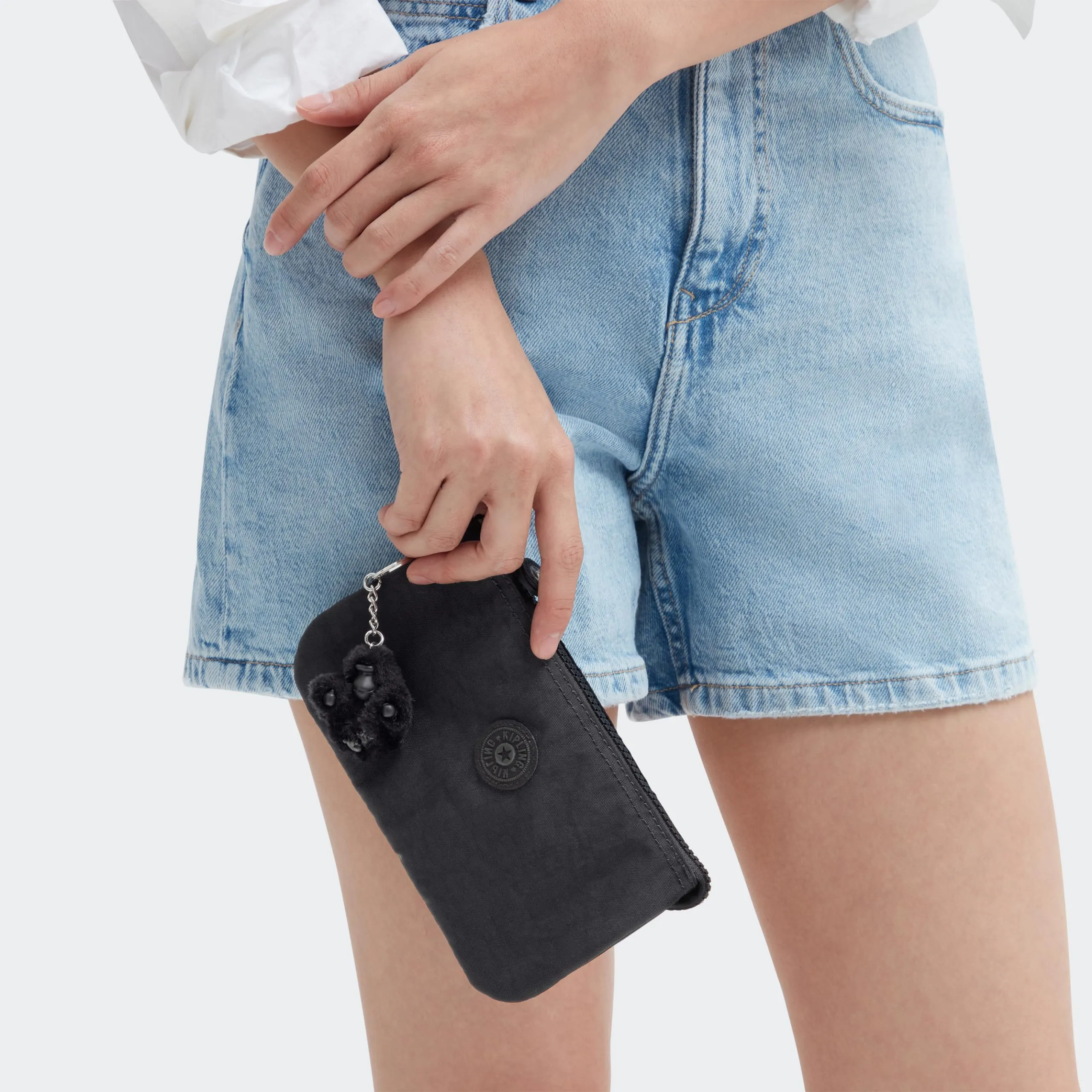 Kipling Creativity L Borsa Grande, Black Noir - immagine 6