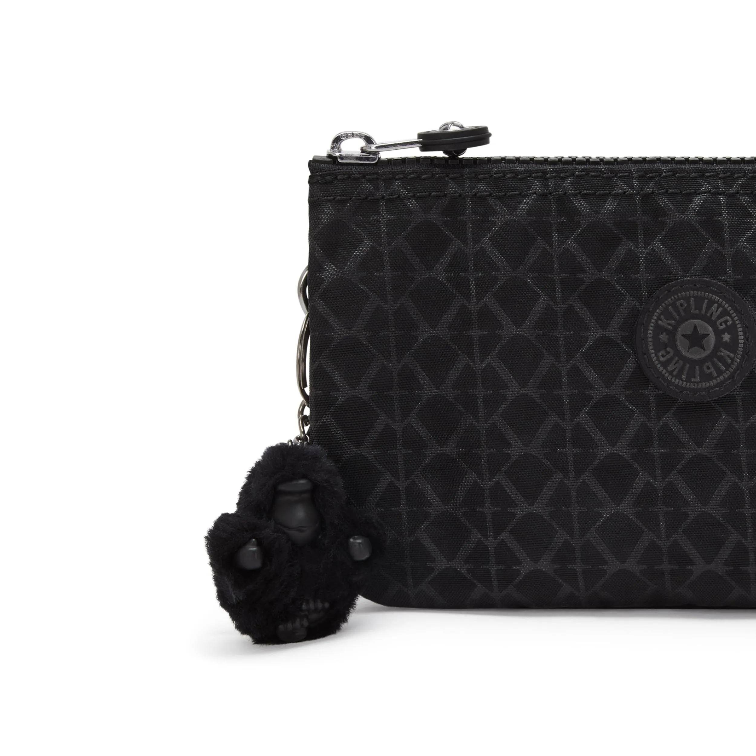 Kipling Creativity L Borsa Grande Signature Emb - Nero - immagine 5