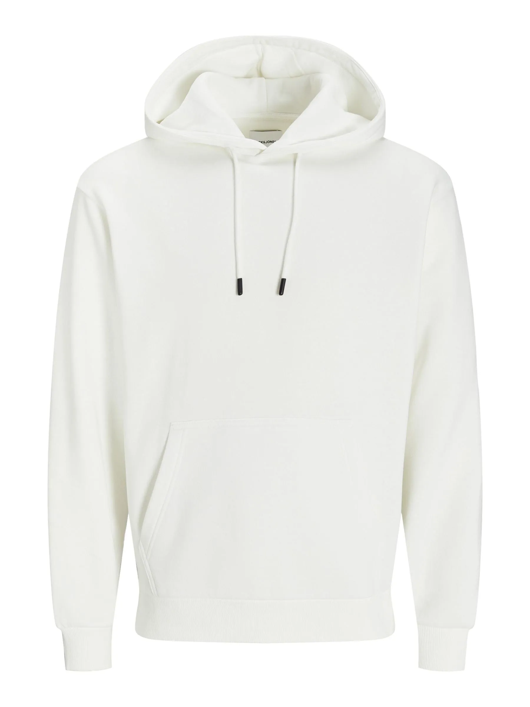 Jack & Jones Felpa con Cappuccio Basic JJEBRADLEY da Uomo, Bianco, XXL - immagine 1