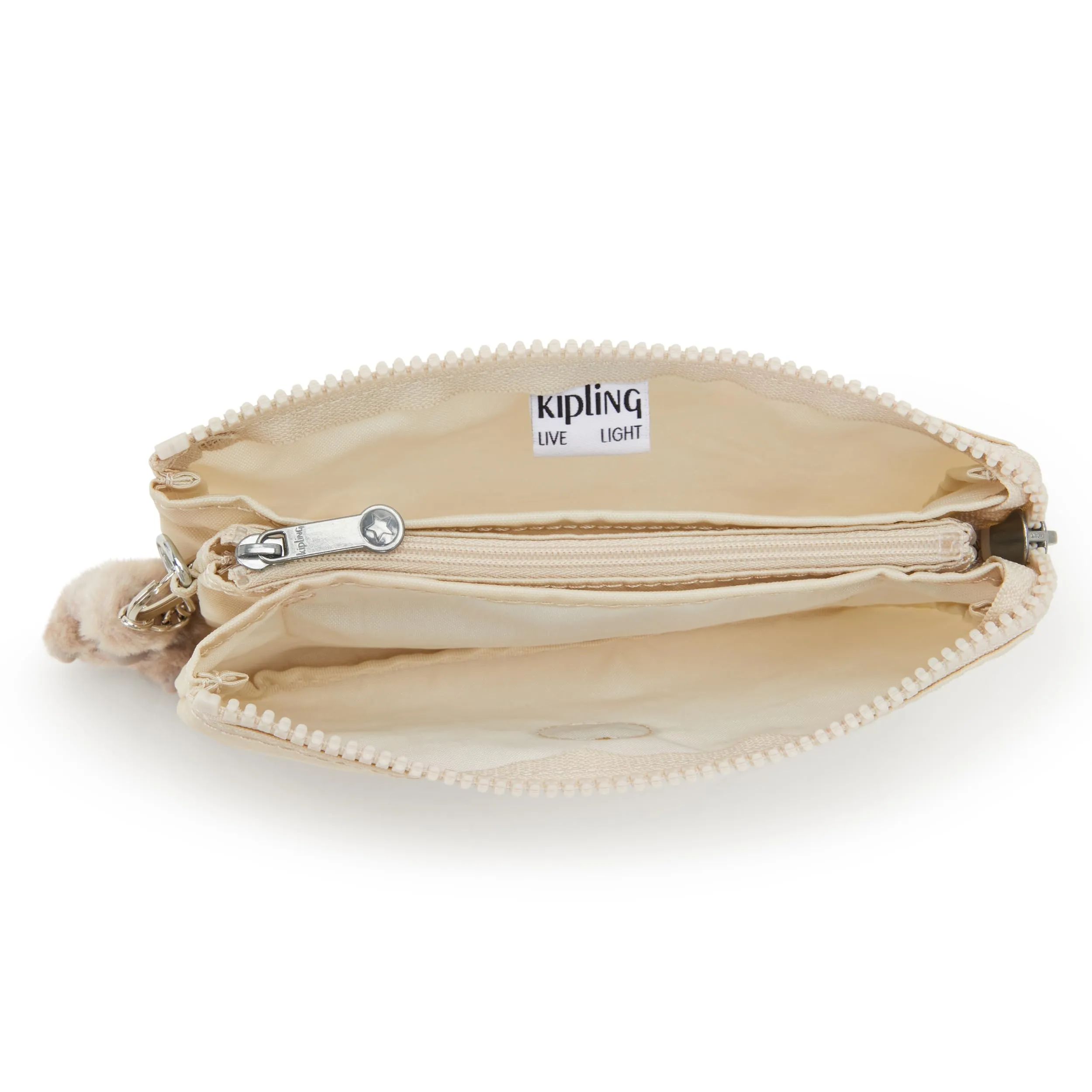 Kipling Creativity L Borsa Grande, Beige Pearl - immagine 3