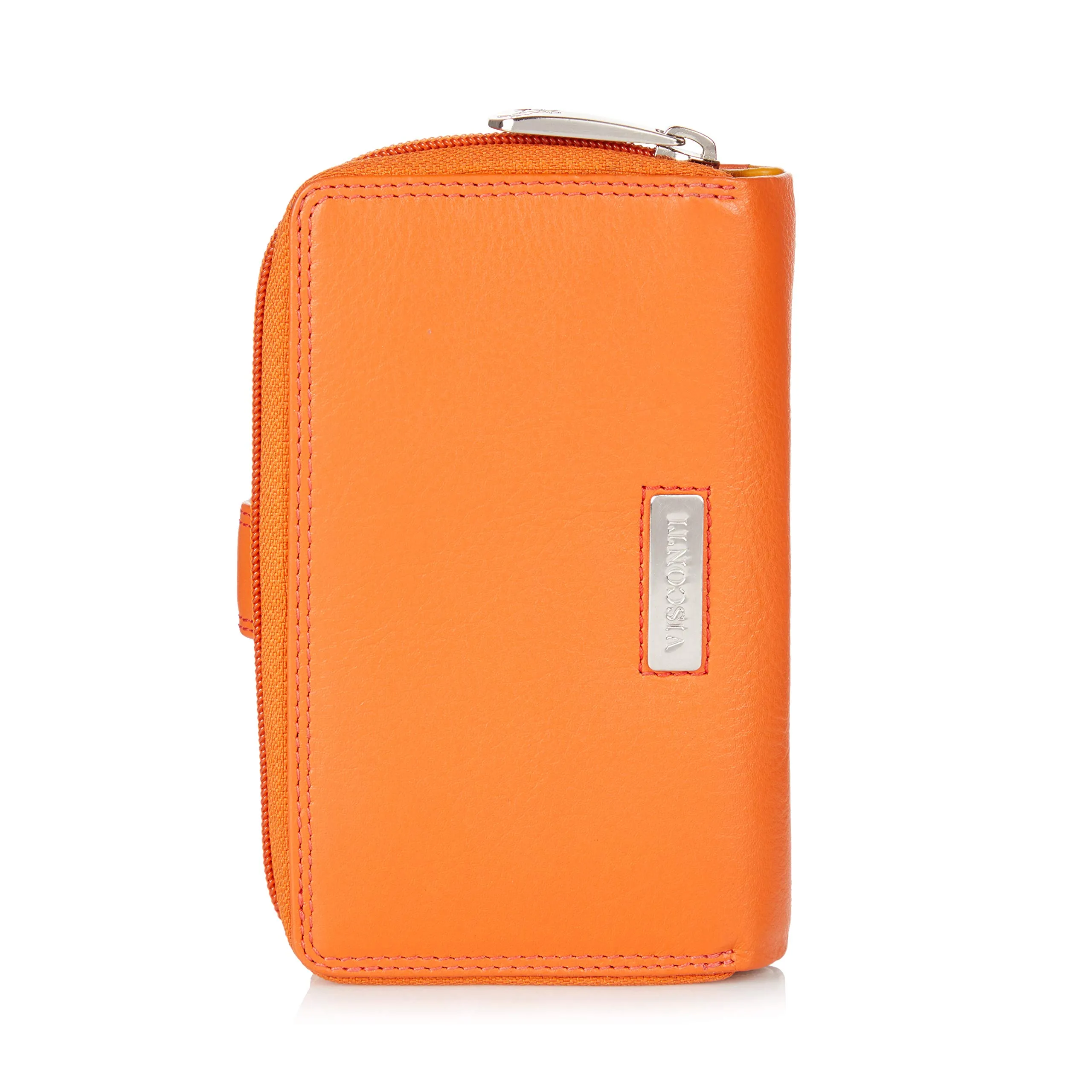 Visconti Portafoglio Donna in Vera Pelle con protezione RFID Colorado - Arancione - immagine 6