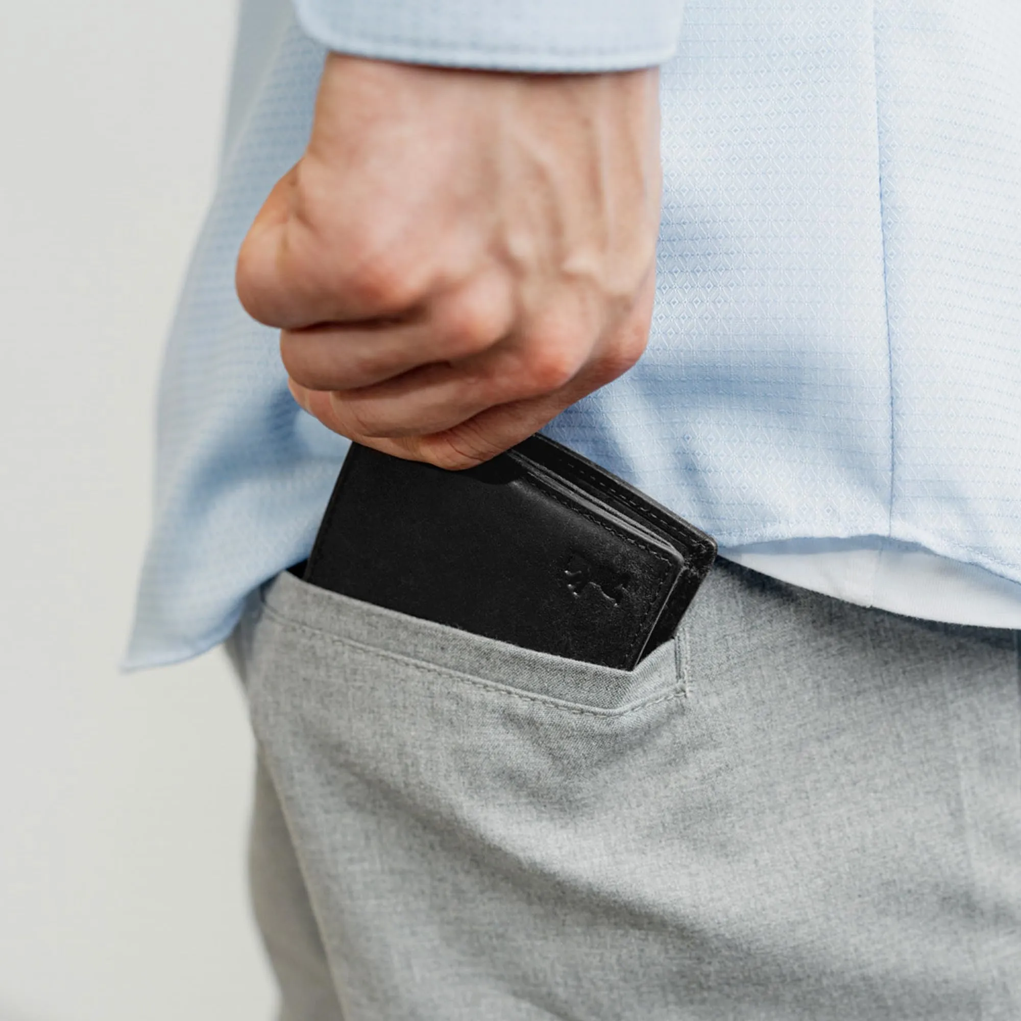 Berliner Bags Portafoglio Peter Uomo in Pelle con Porta Carte e Portamonete RFID - immagine 2