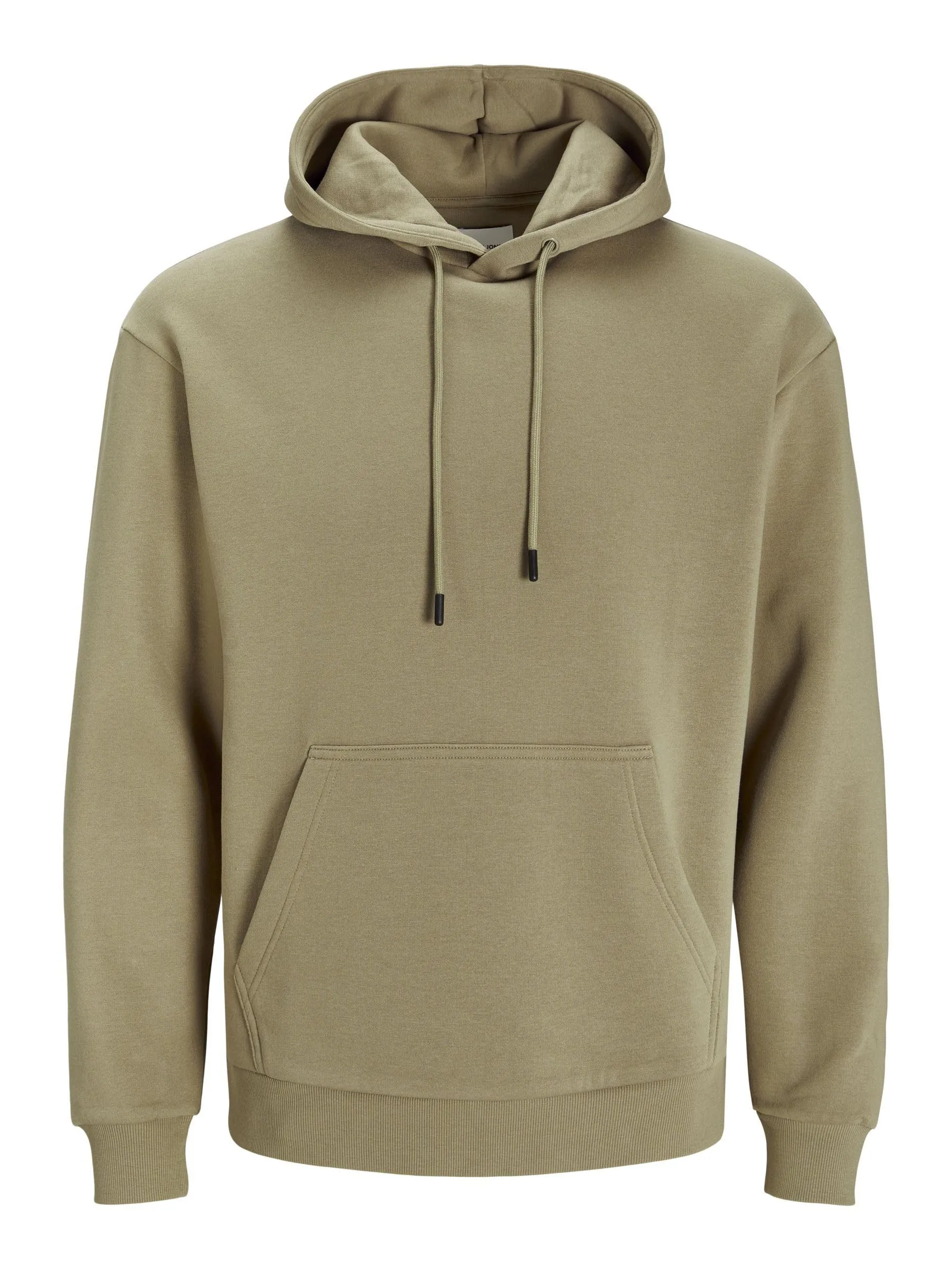 Jack & Jones Felpa con Cappuccio Tinta Unita, Coriandolo, S - immagine 1