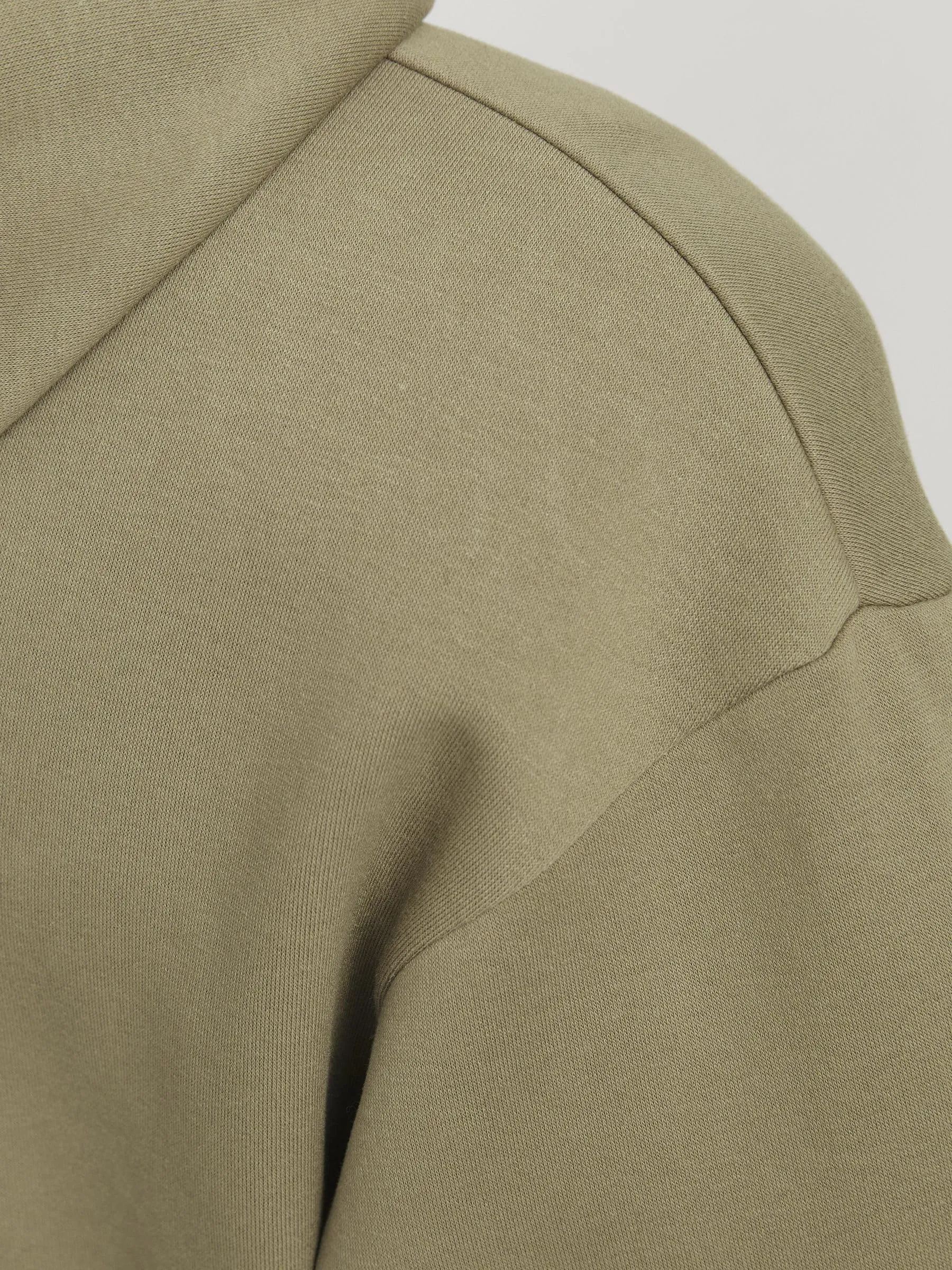 Jack & Jones Felpa con Cappuccio Tinta Unita, Coriandolo, S - immagine 6