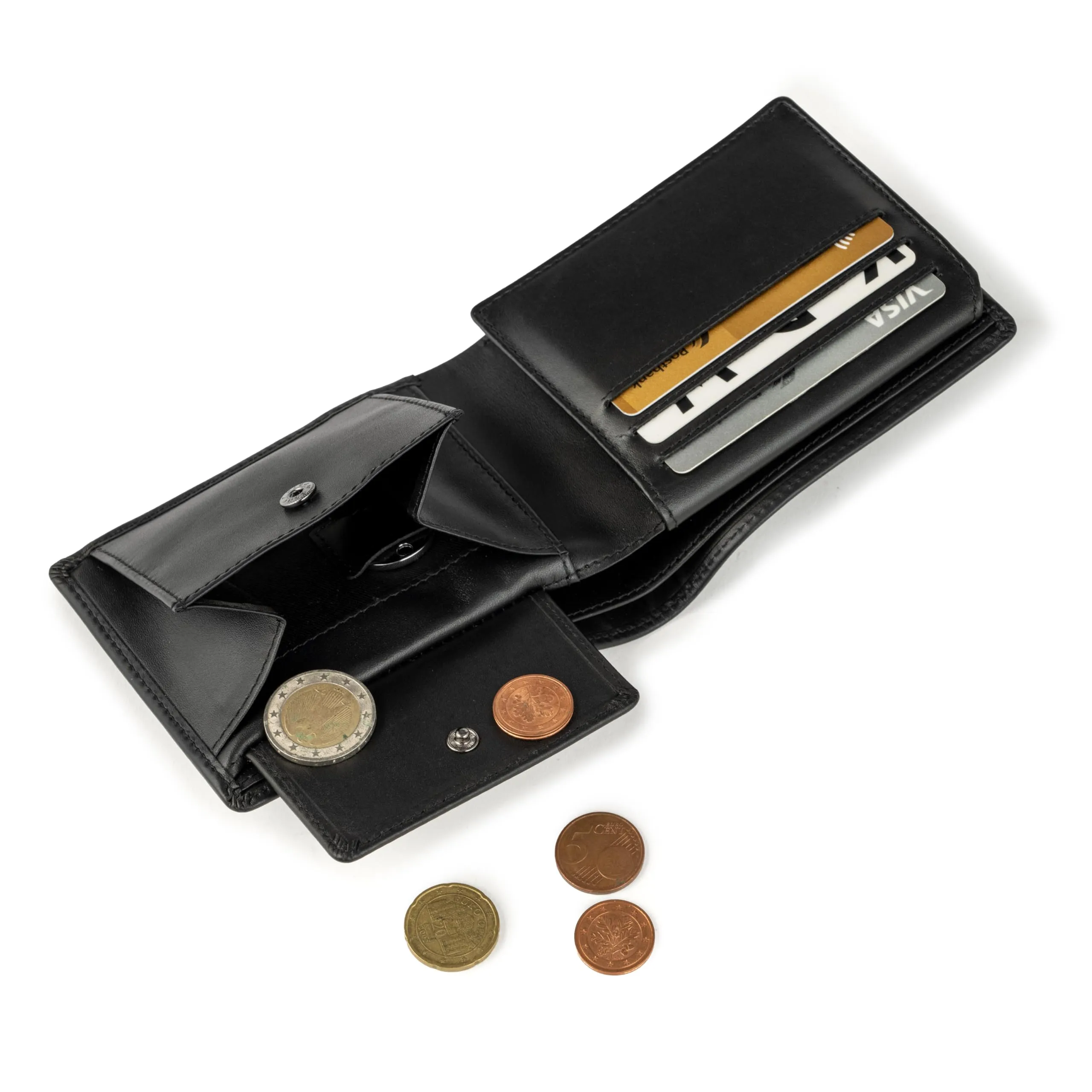 Berliner Bags Portafoglio Peter Uomo in Pelle con RFID - immagine 4