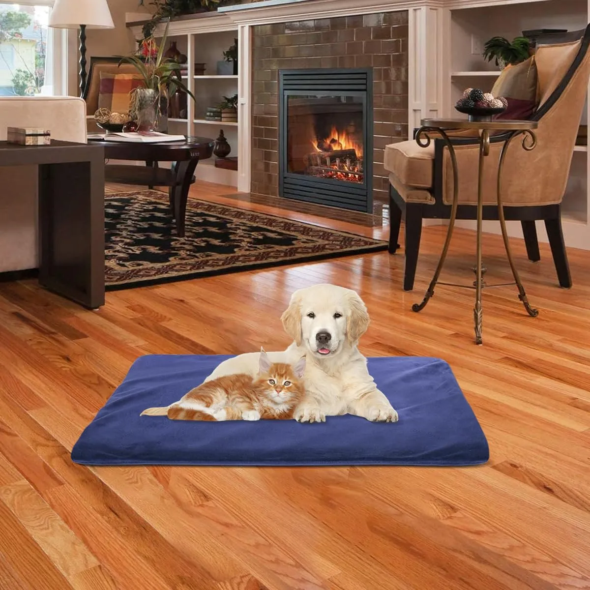 RIOGOO Tappetino Riscaldante per Cani e Gatti, Elettrico per Interni (55x45cm) - immagine 7