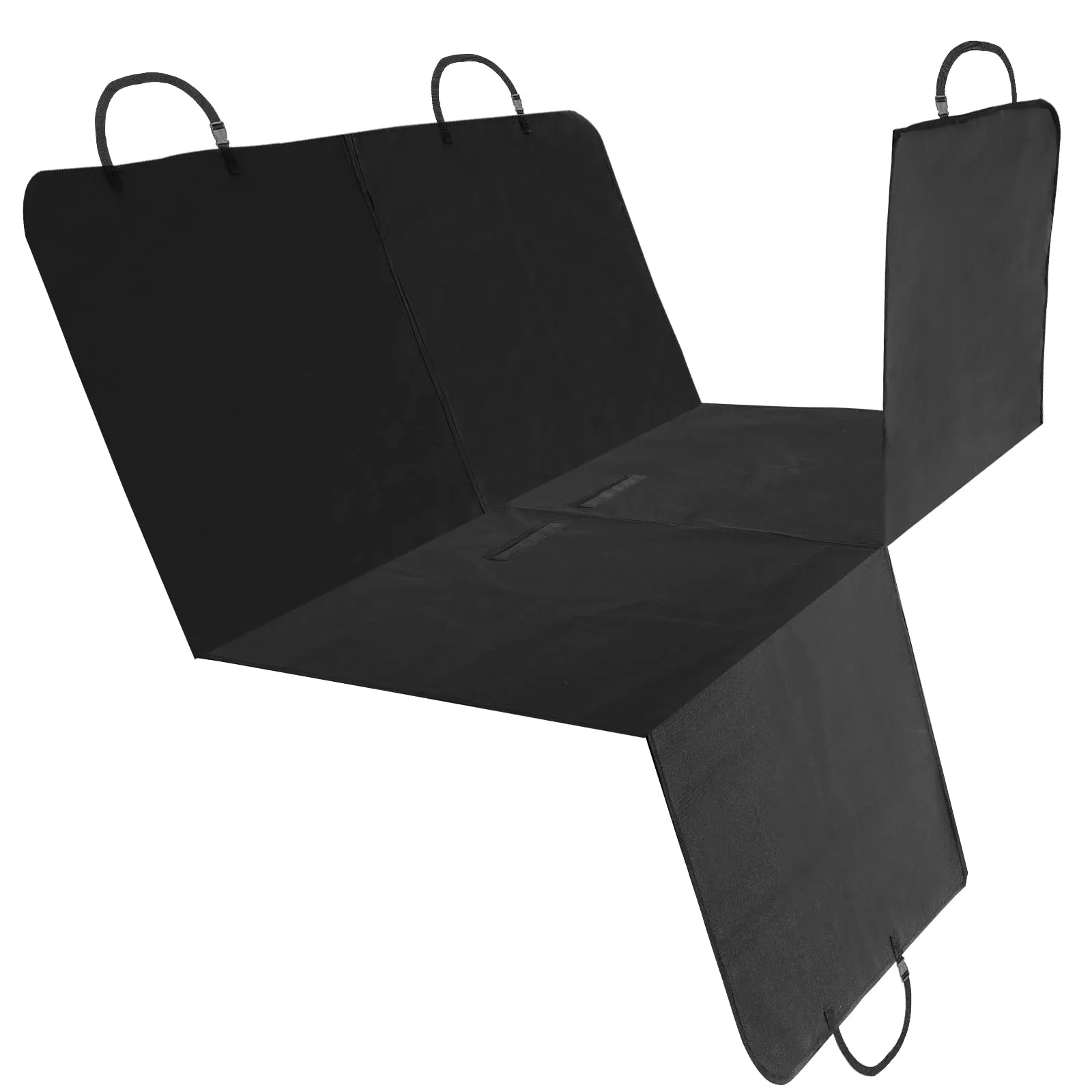 Nobleza Coprisedile per Cani Impermeabile, 147 x 145 cm, Nero - immagine 1