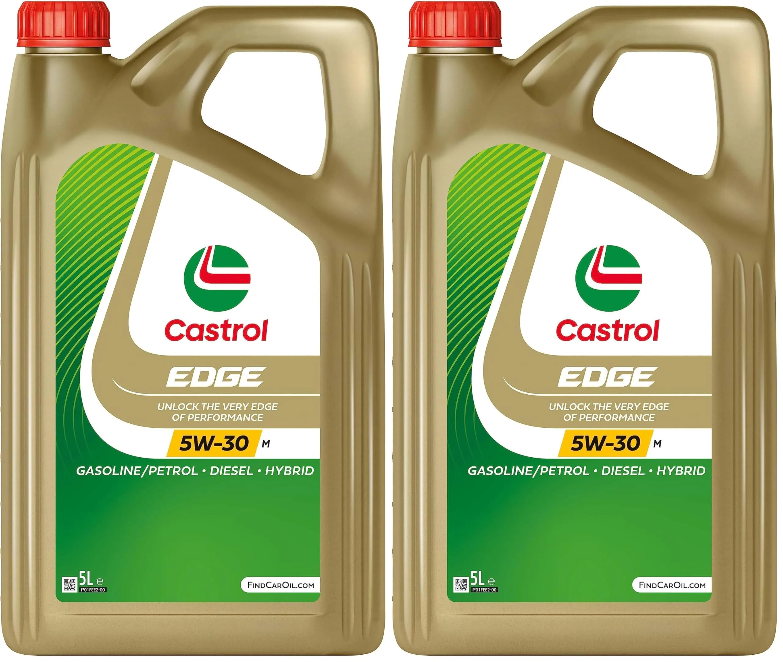 Castrol EDGE 5W-30 M Olio Motore, 5L (Confezione da 2) - immagine 1