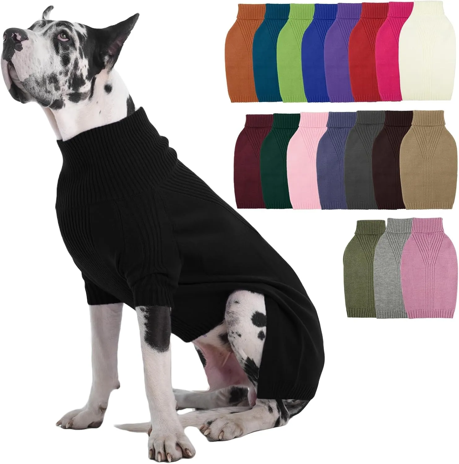 IECOii Maglione Invernale per Cani Razza Gigante, Taglia 5XL - immagine 1