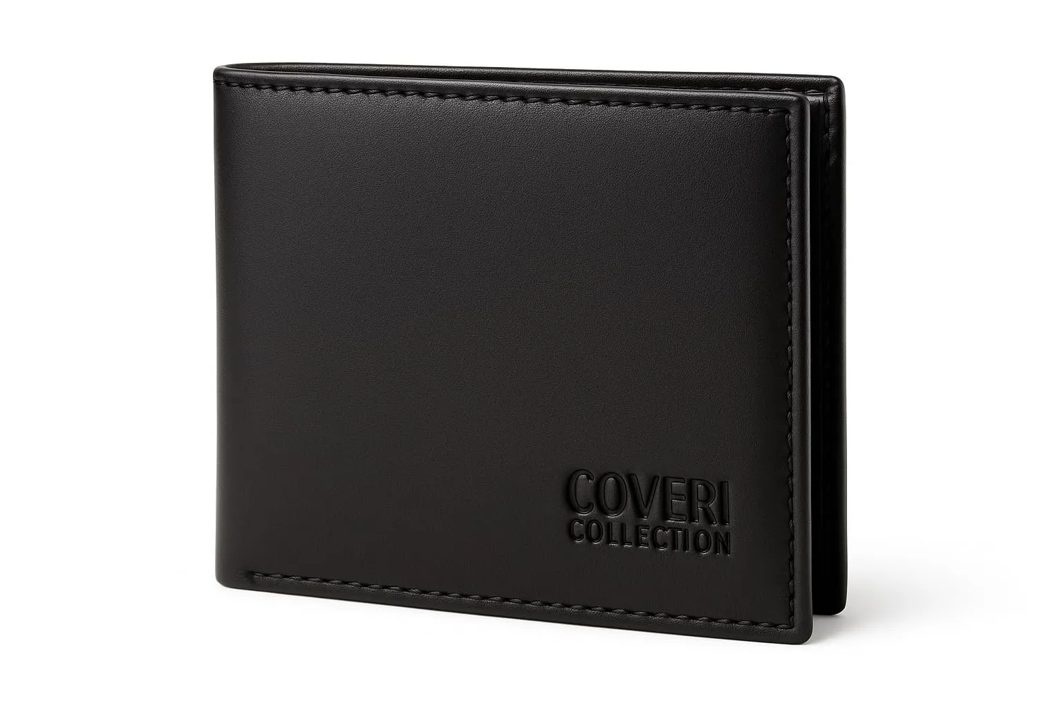 Coveri Collection Portafoglio Uomo in Vera Pelle con Protezione RFID, Nero - immagine 4