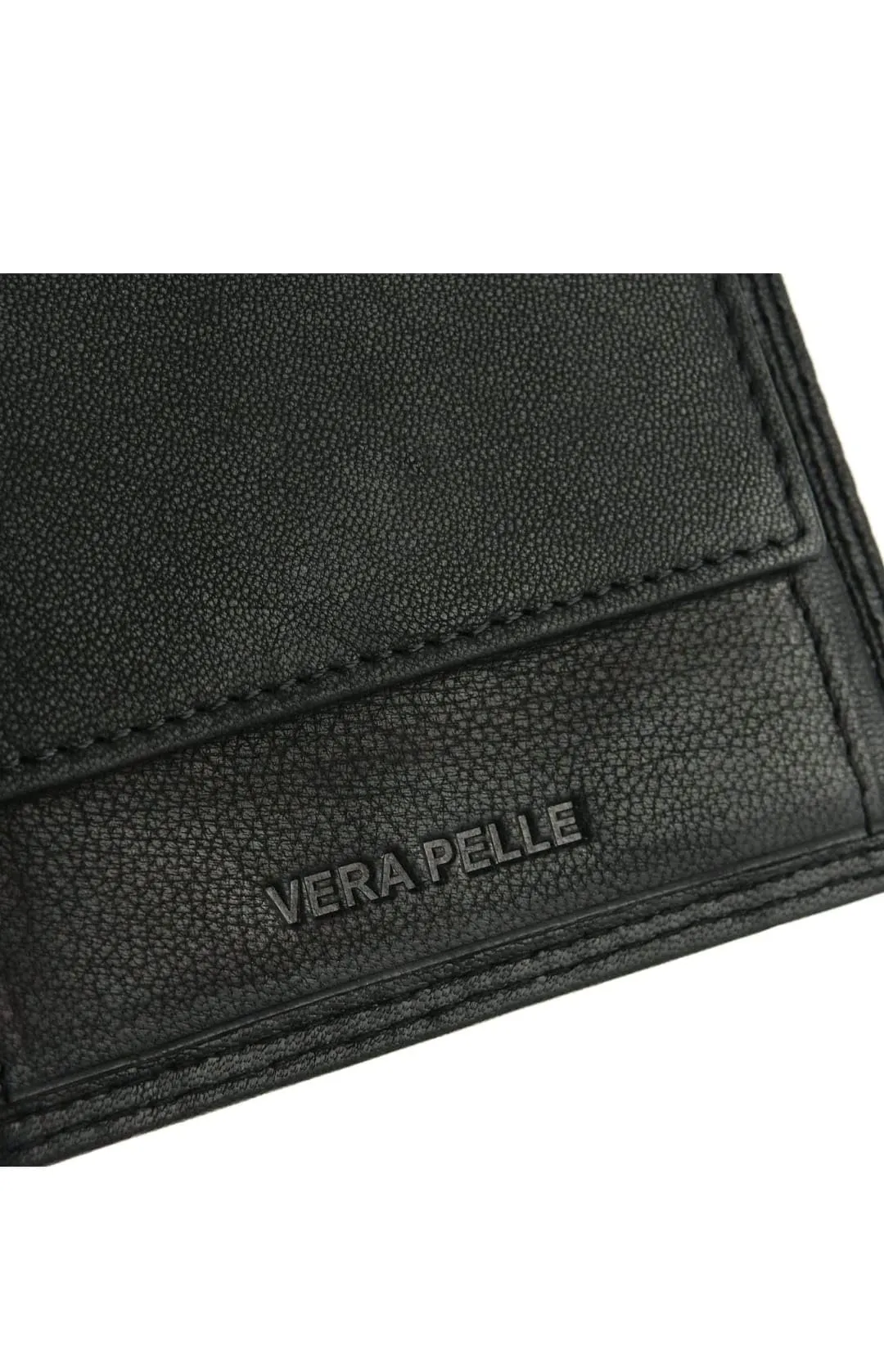 Coveri Collection Portafoglio Uomo in Vera Pelle con Protezione RFID, Nero - immagine 6