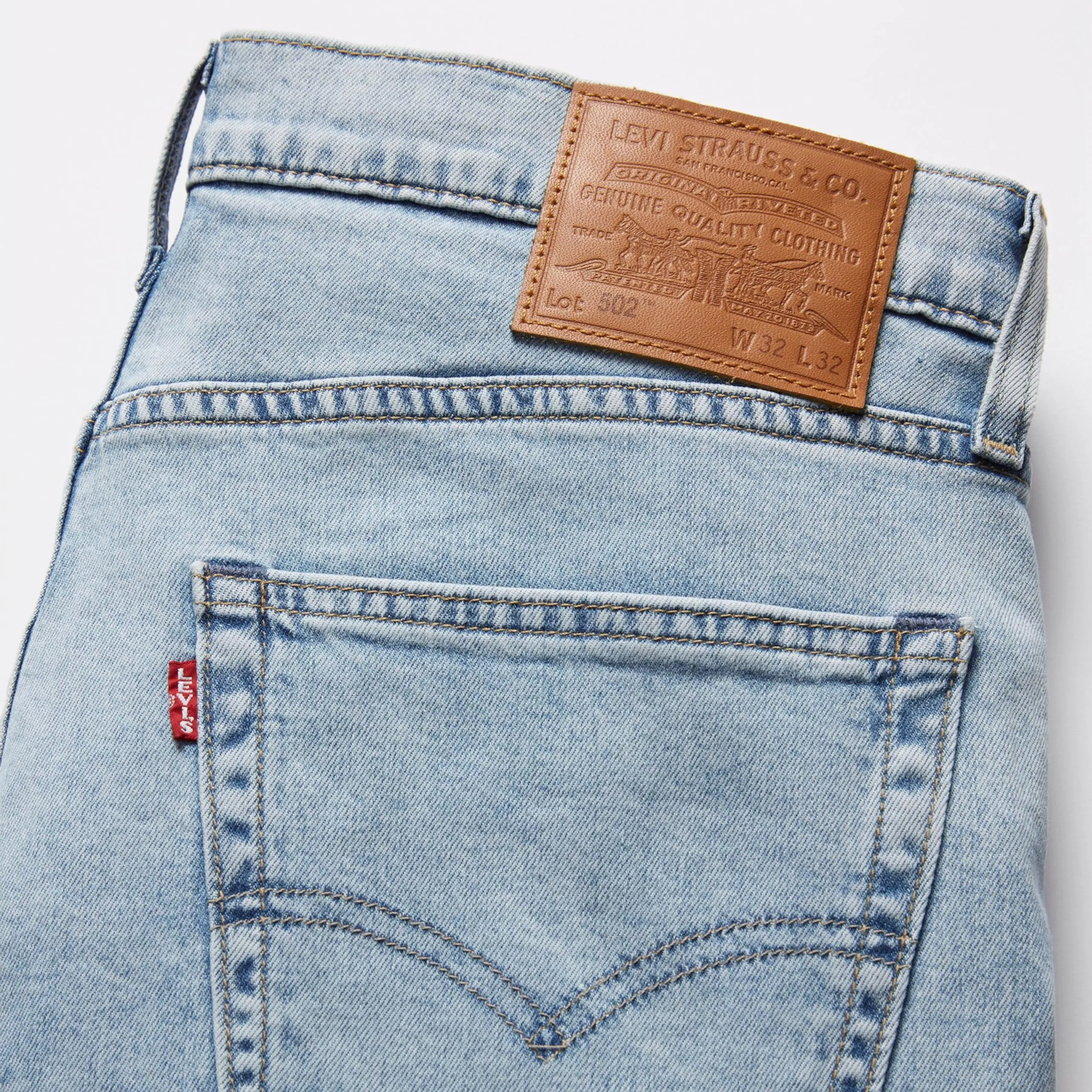 Levi's 502 Taper Jeans Uomo, Frosted Cool, 32W / 32L - immagine 3