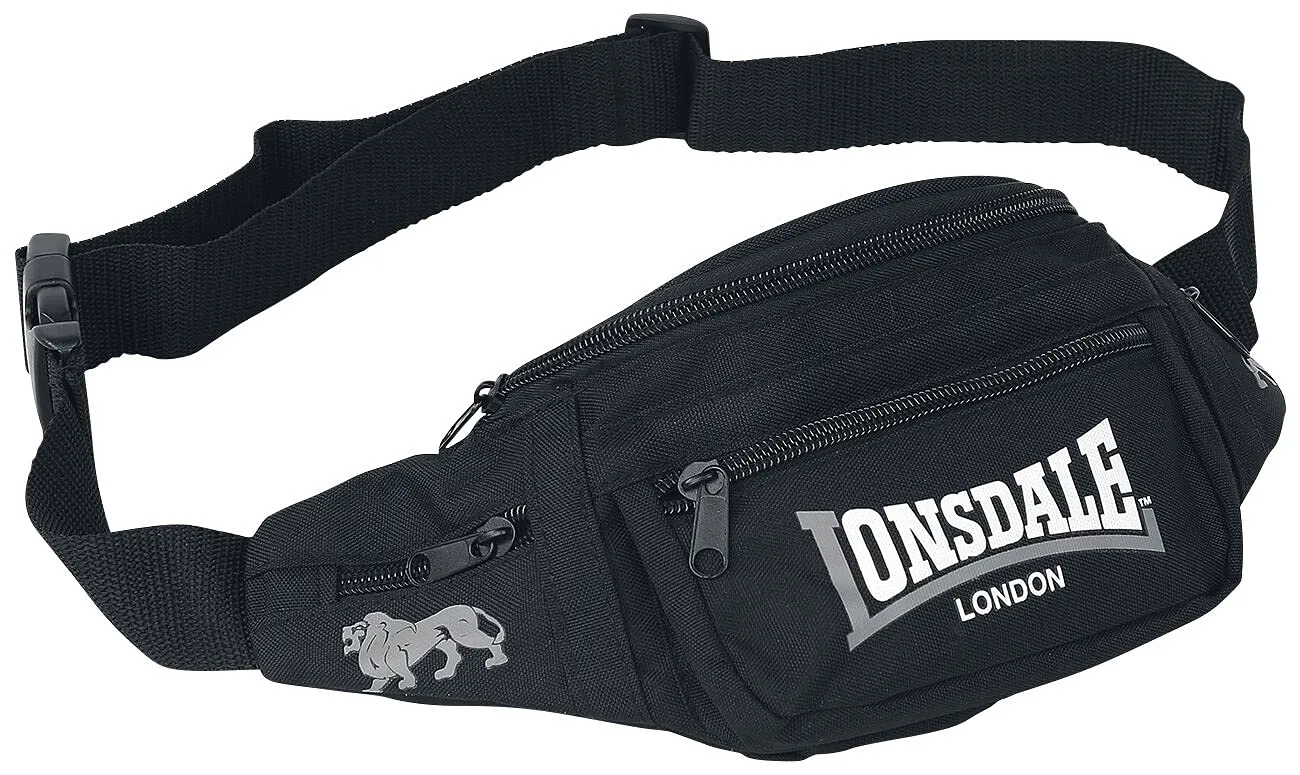 Lonsdale Marsupio Hip Nero/Grigio - immagine 4