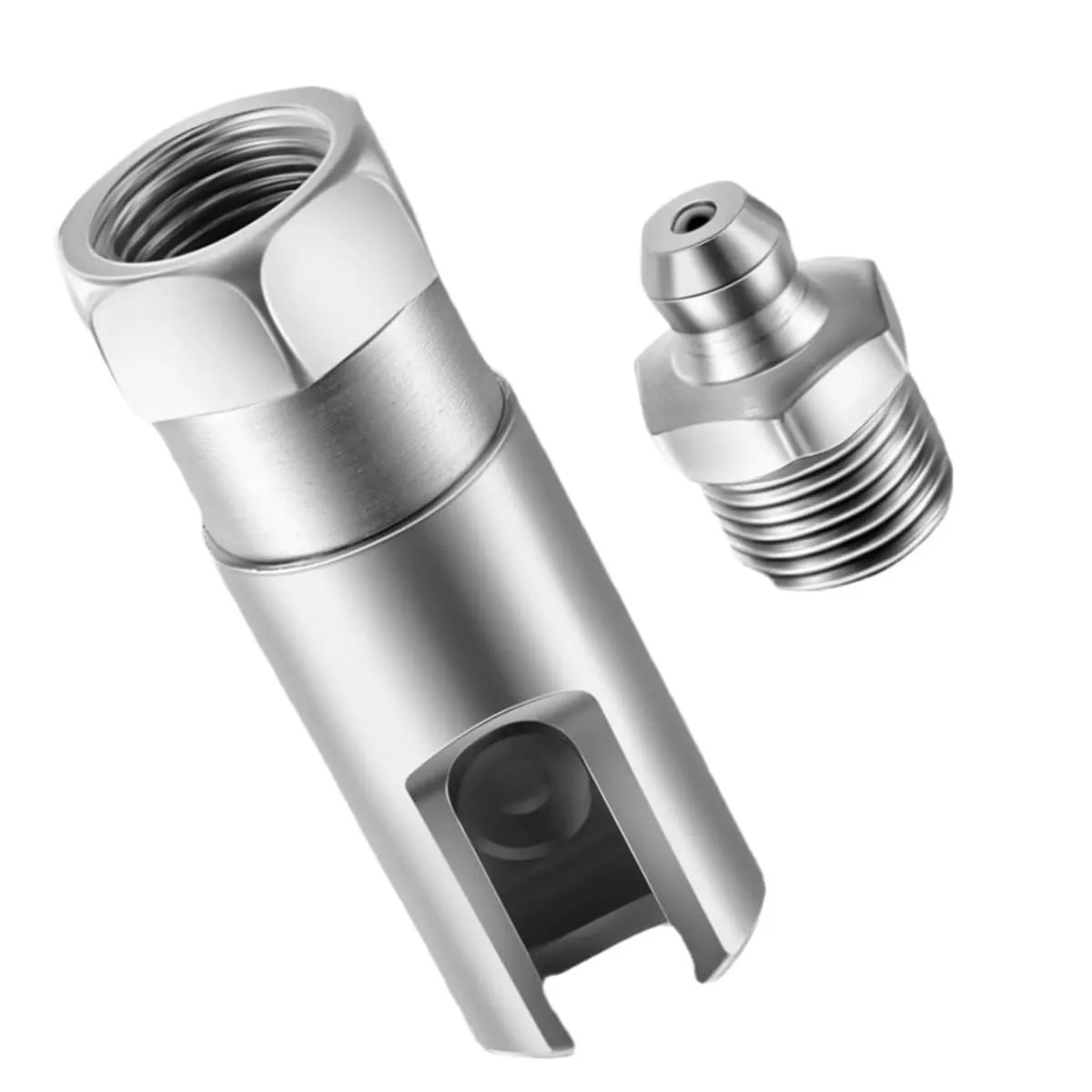 Sarini Raccordo per Grasso ad Angolo Retto 90 Gradi, Filettatura NPT 1/8" - immagine 3