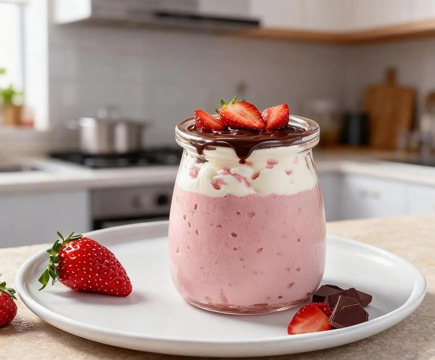 Ruikcoll Vasetti in Vetro per Yogurt e Dessert 200 ml, Set da 12 Pezzi con Tappi PE, Etichette Kraft e Cucchiai Dorati - immagine 6