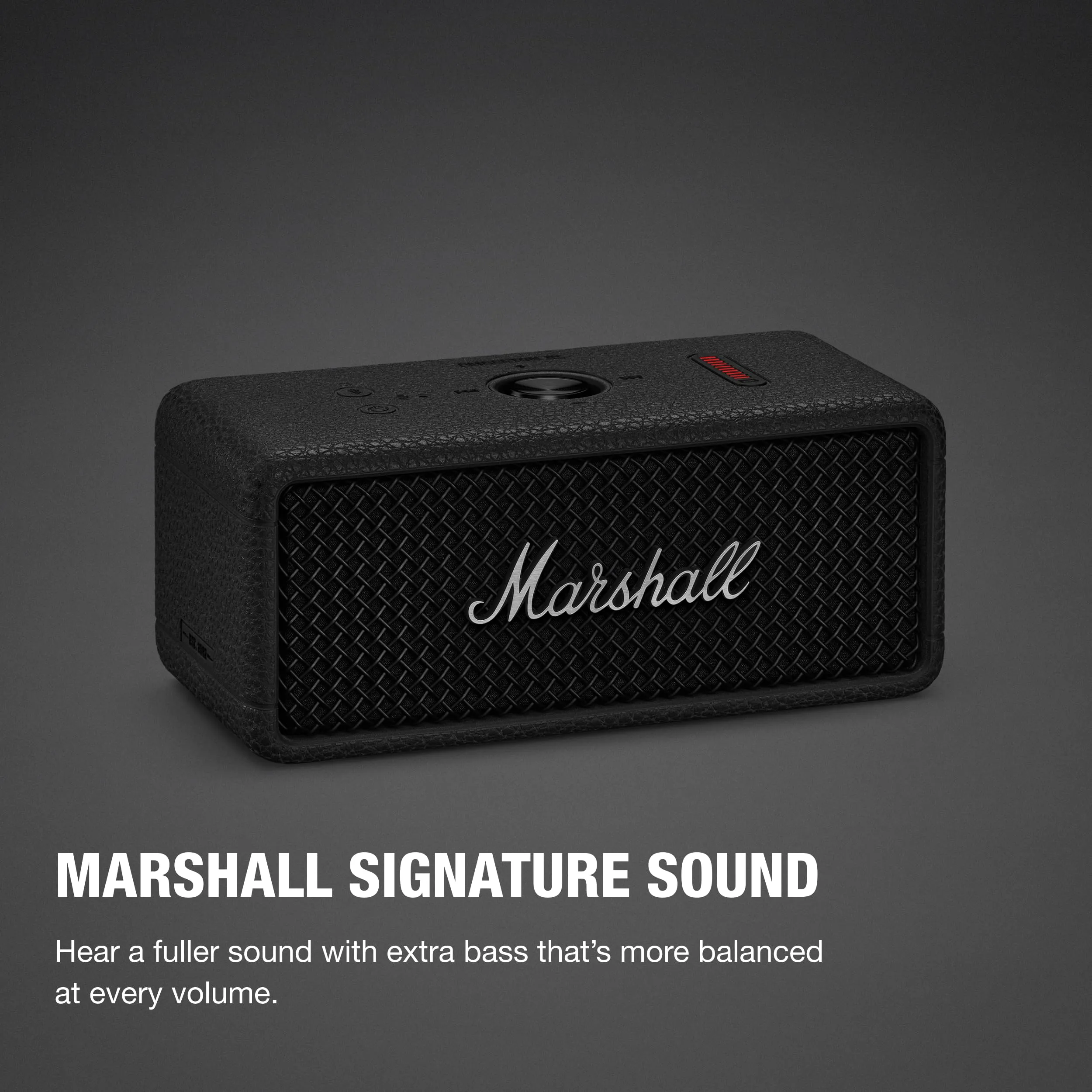 Marshall Emberton III Altoparlanti Bluetooth Portatili IP67 - Nero e Argento - immagine 2