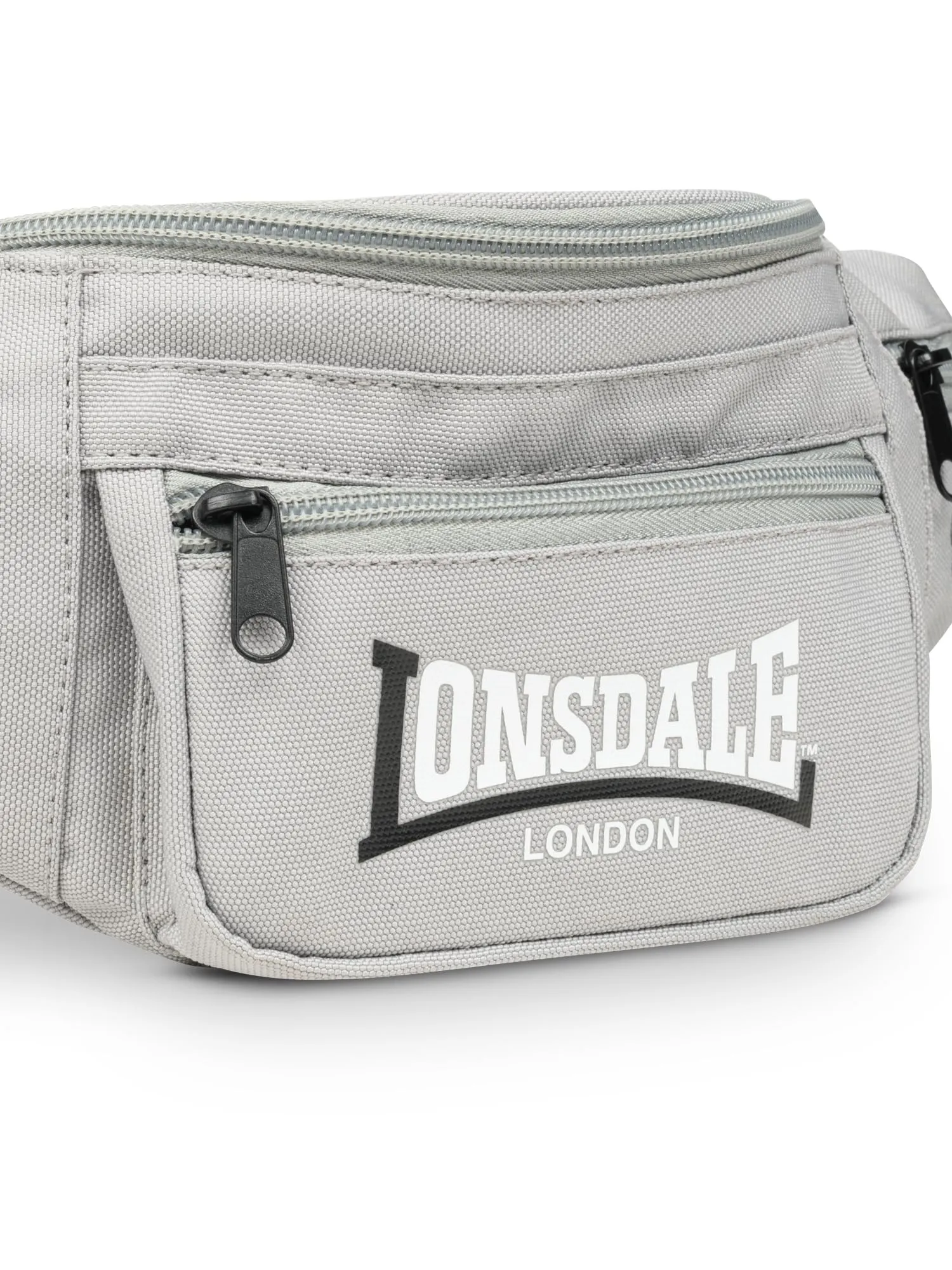 Lonsdale Hip Waist Bag, One Size, Grey - immagine 3