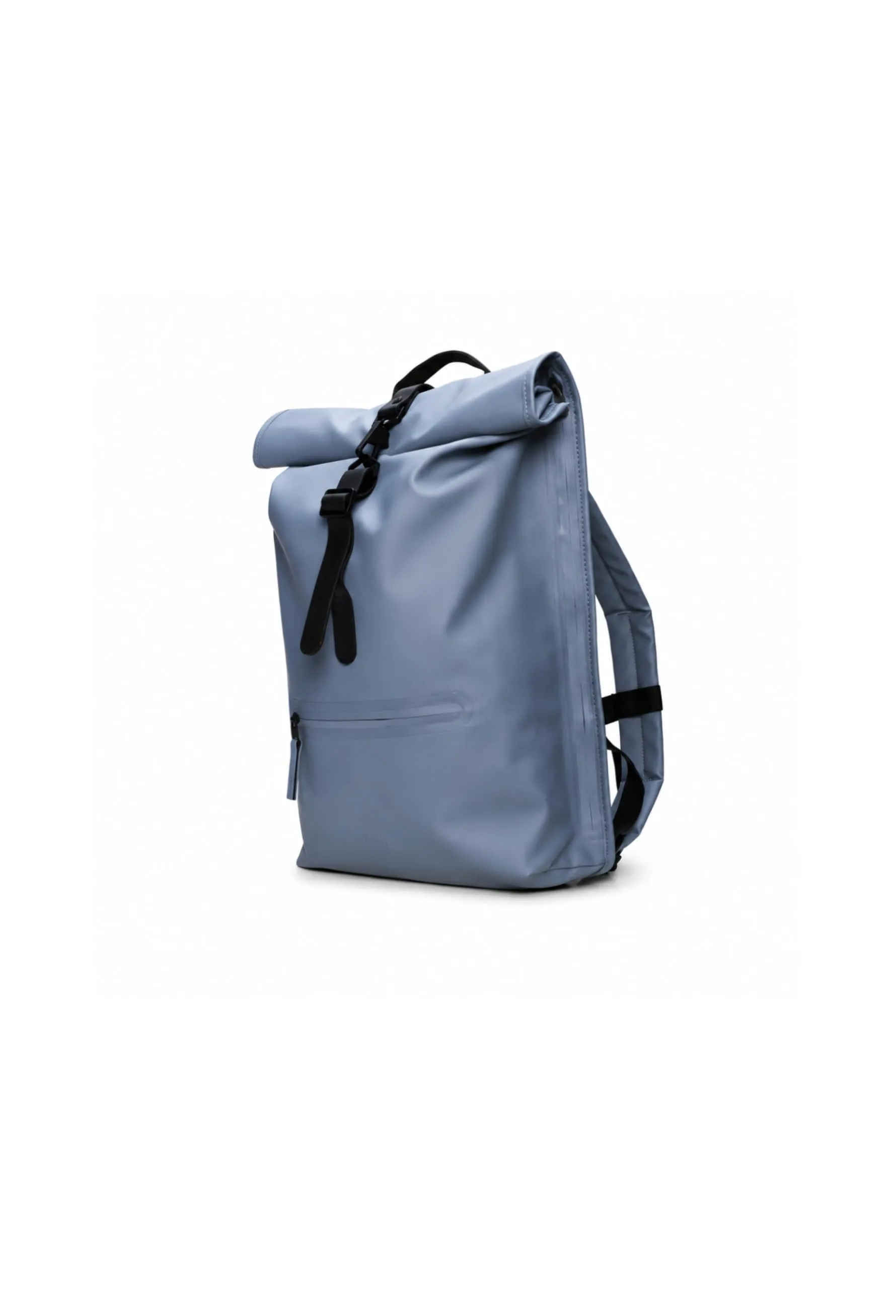 Rains Zaino Unisex Rolltop Rucksack 13320 Blu Chiaro Taglia Unica - immagine 2