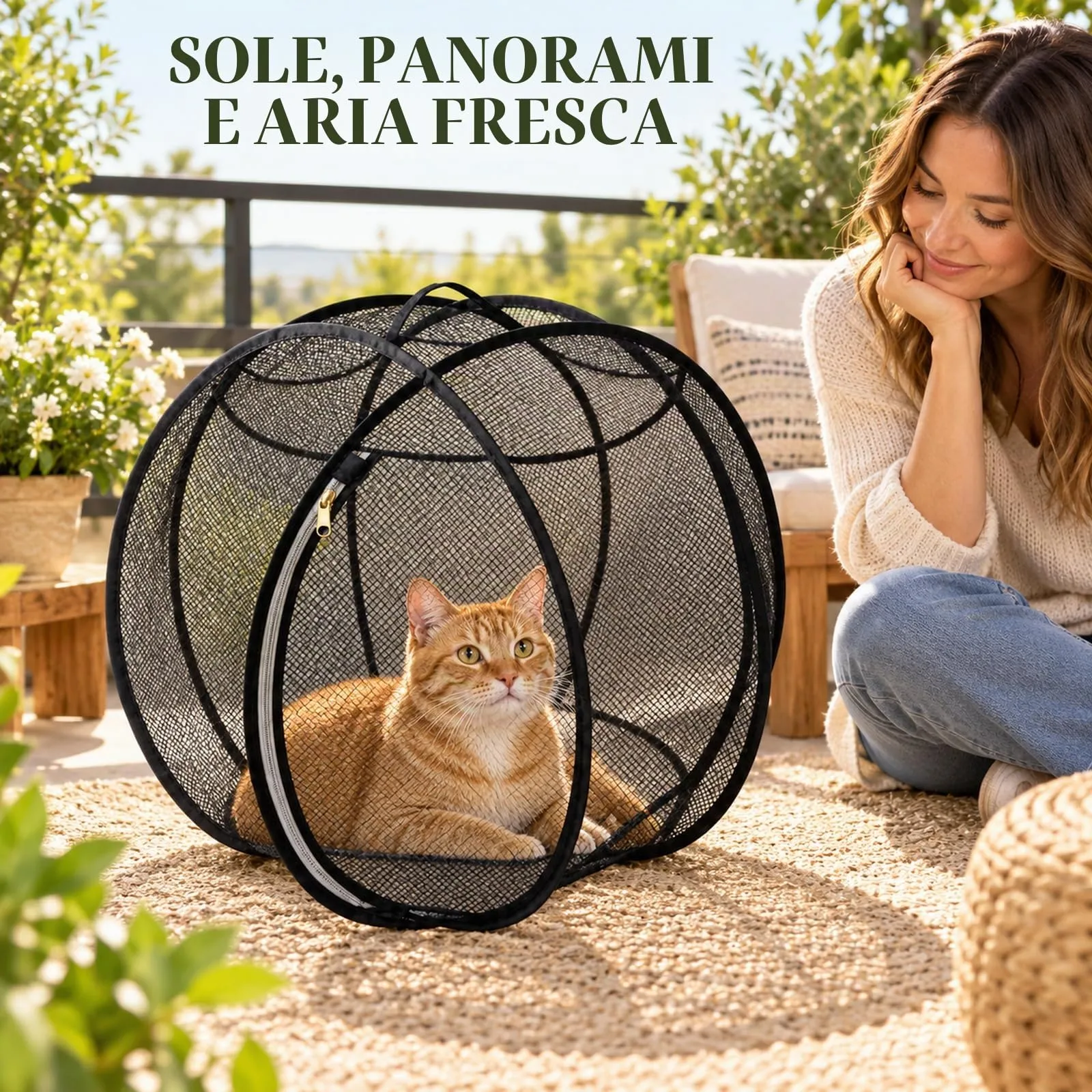 Generic Rolling Cat Hamster Ball Pop-Up Outdoor - immagine 2