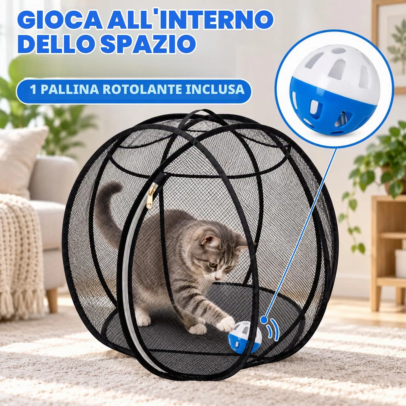 Generic Rolling Cat Hamster Ball Pop-Up Outdoor - immagine 5