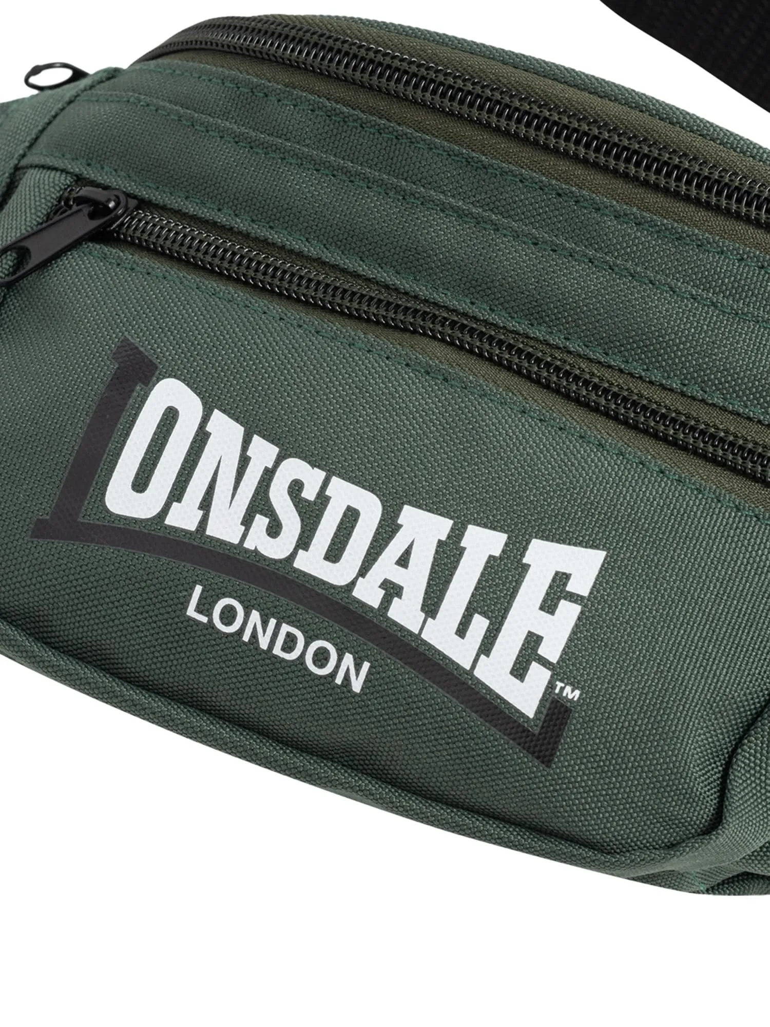 Lonsdale Hip Bag Olive/Black/White, One Size - immagine 3