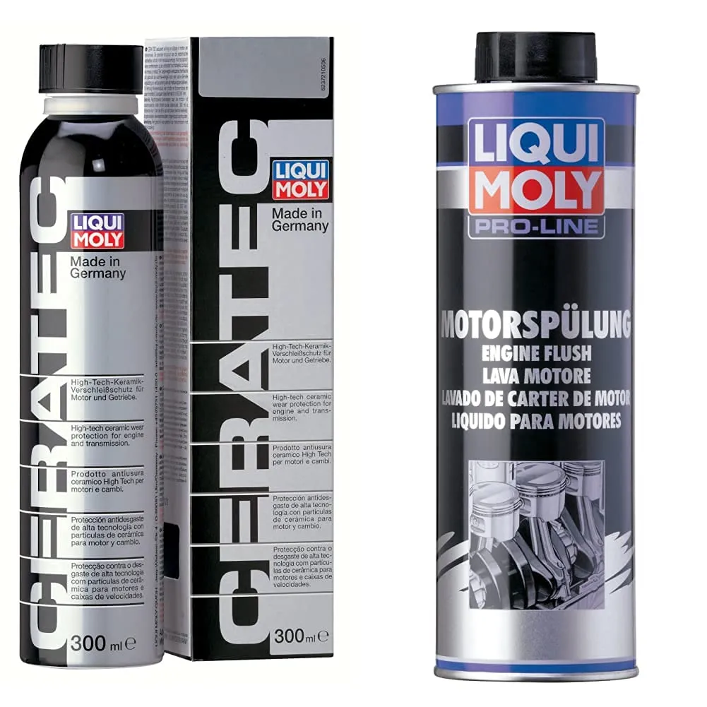 Liqui Moly Cera Tec 3721 300 ml and PRO-Line Lava Motore 2427 - immagine 1