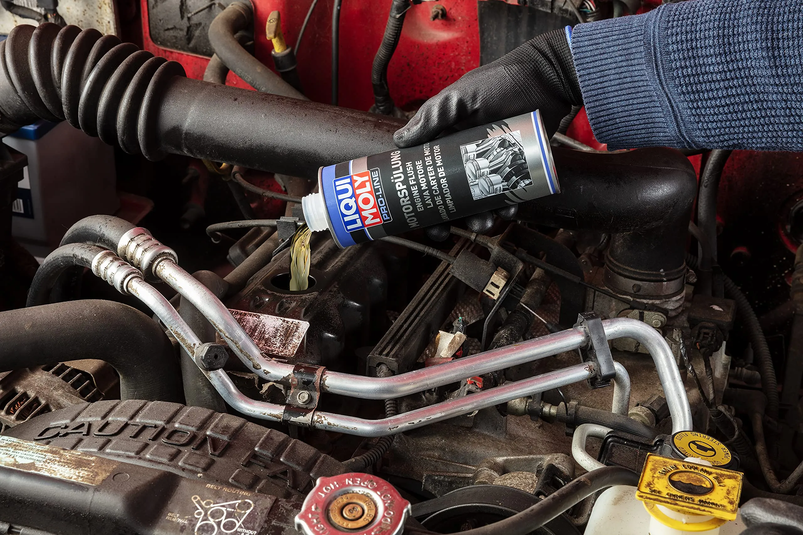 Liqui Moly Cera Tec 3721 300 ml and PRO-Line Lava Motore 2427 - immagine 6