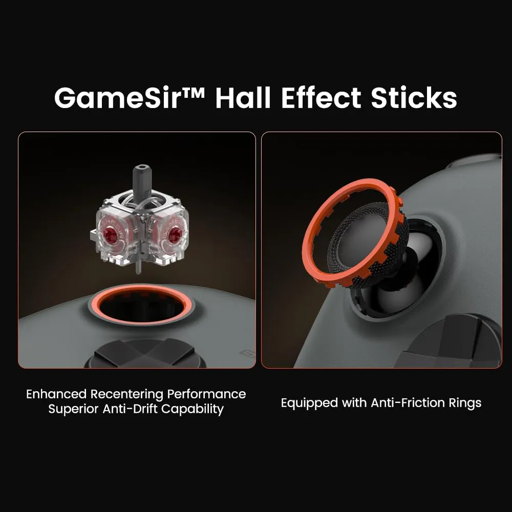 GameSir Nova Lite 2 Wireless Controller for PC, Switch, Android, iOS - immagine 4