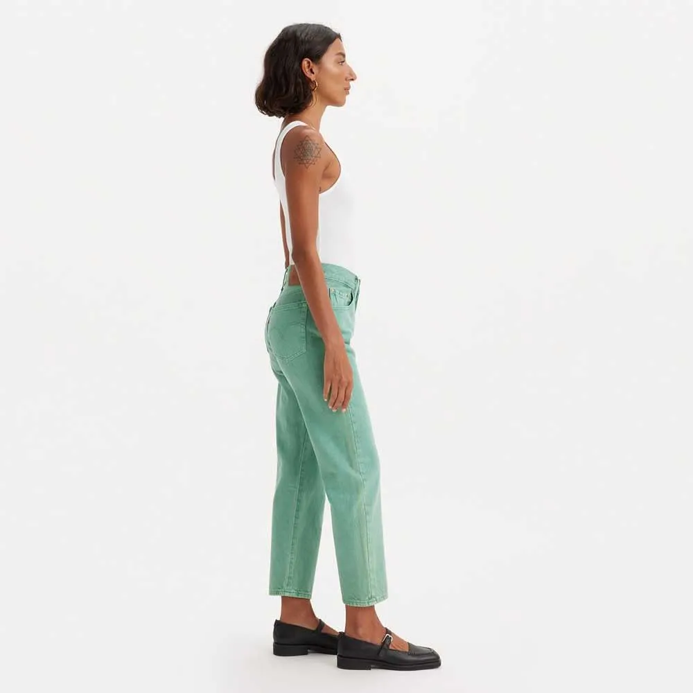 Levi's 501 Crop Jeans Donna Never Fade 32W / 28L - immagine 6