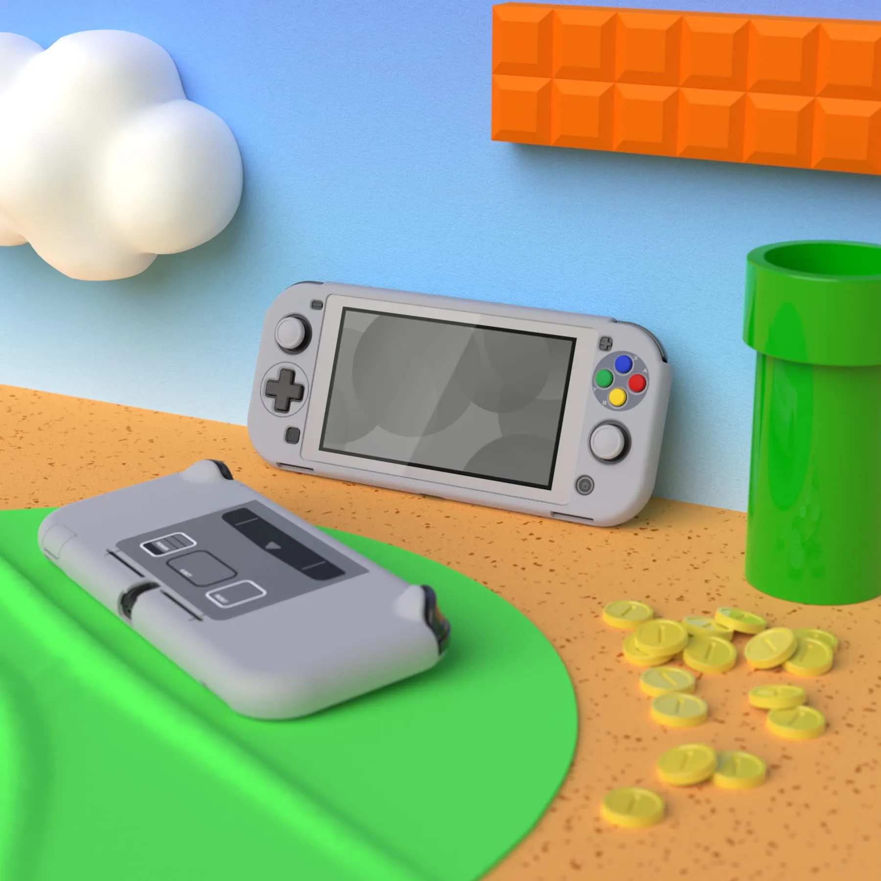 eXtremeRate PlayVital Cover Protettiva Rigida per Nintendo Switch Lite - immagine 5
