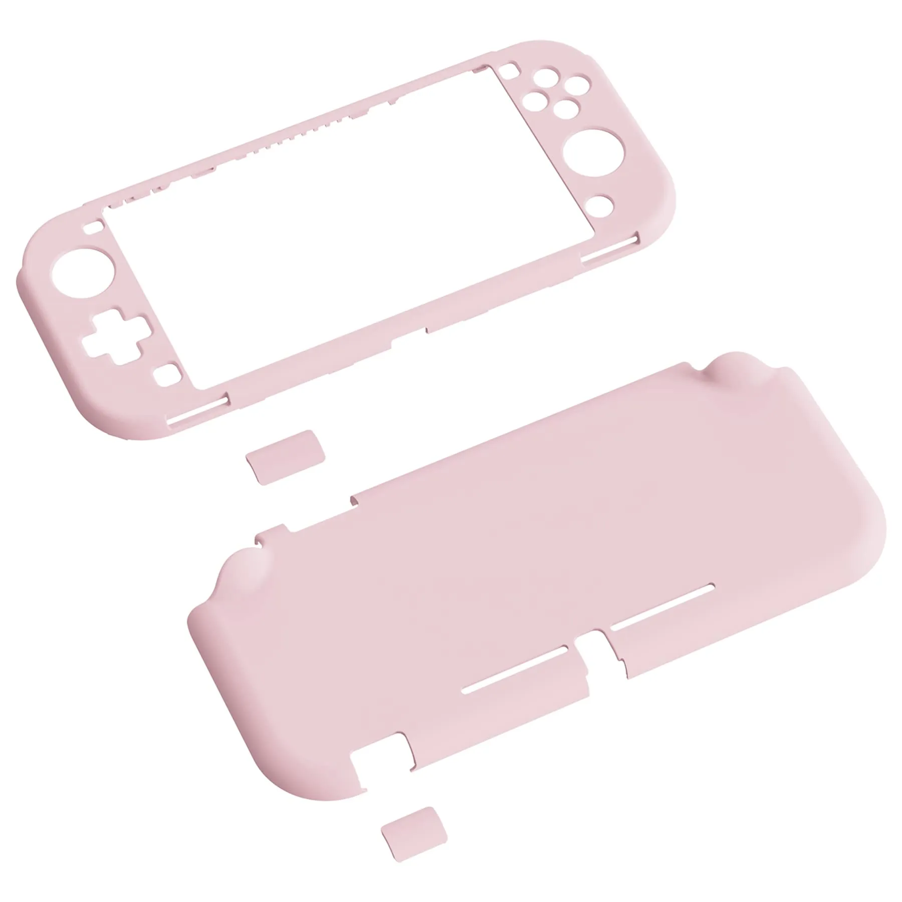 eXtremeRate PlayVital Cover Protettiva Rigida per Nintendo Switch Lite - Floreale, Rosa - immagine 1