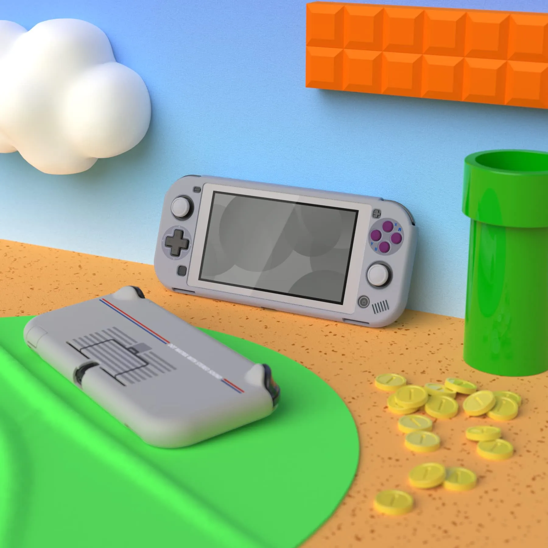 eXtremeRate PlayVital Cover Protettiva Rigida per Nintendo Switch Lite - immagine 5
