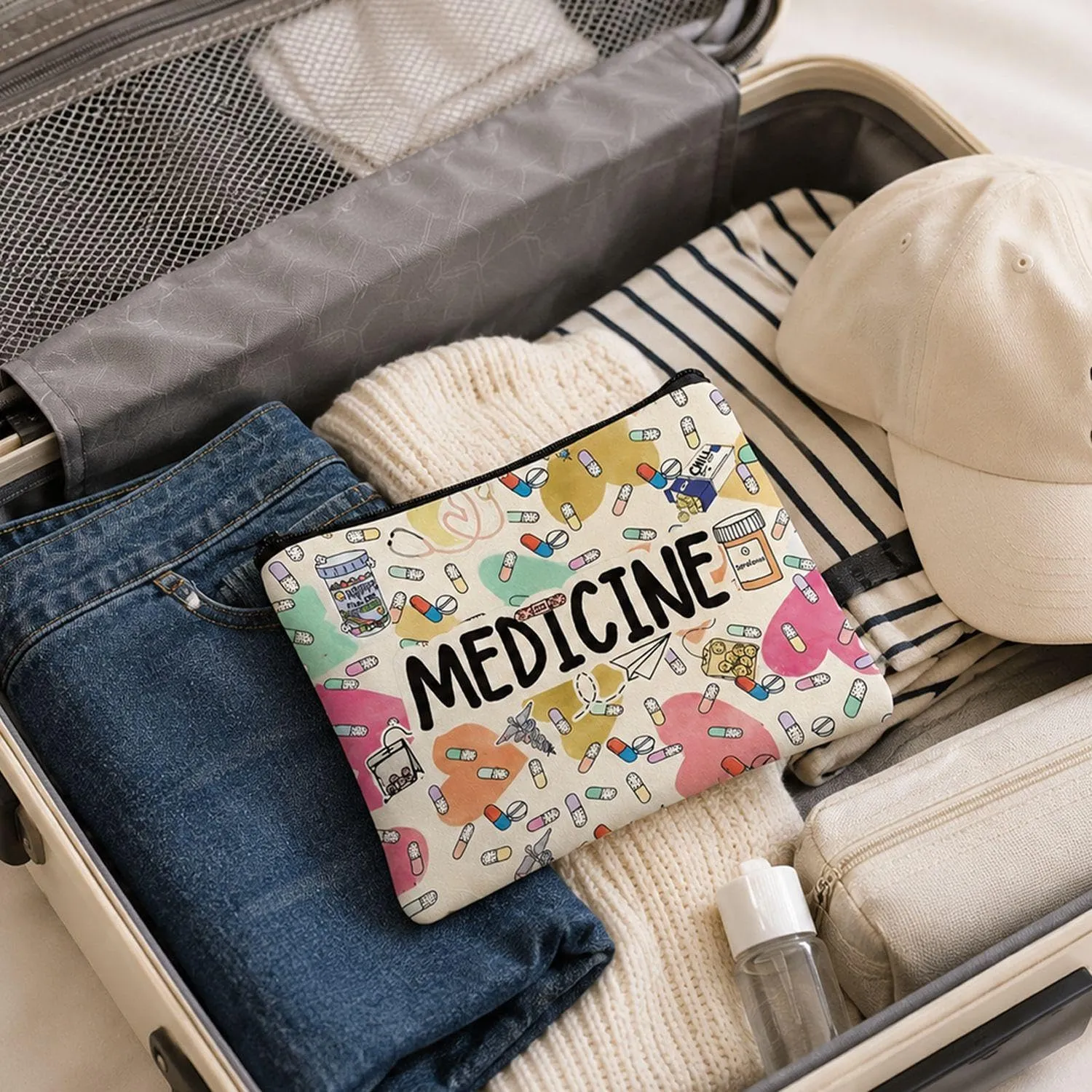 GTYHH 2 Tasche per Medicinali con Cerniera, 22×18 cm - immagine 6