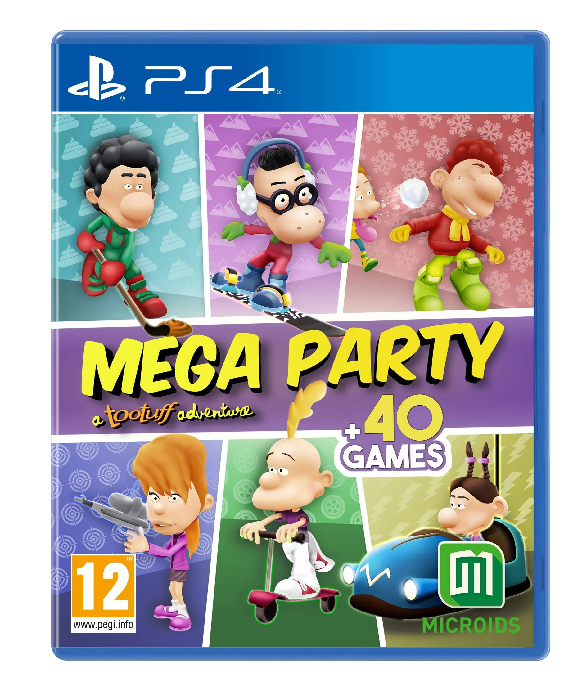 Mega Party A Tootuff Adventure - PlayStation 4 Standard Edition - immagine 1