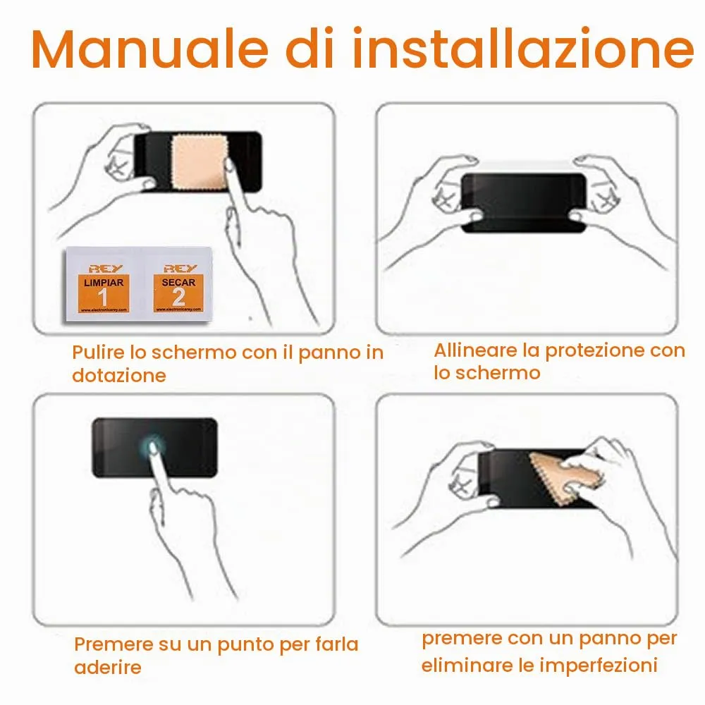 REY Pellicola salvaschermo in vetro temperato per Nintendo Switch - immagine 7