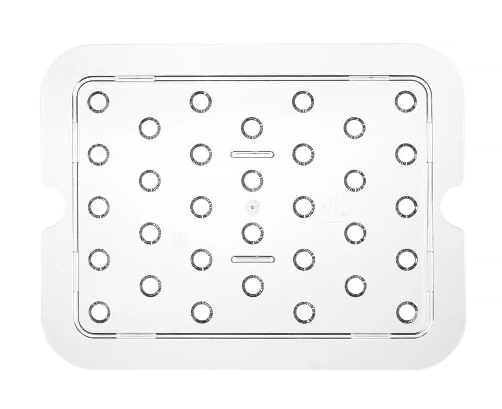 Hendi 868546 Sgocciolatoio Gastronorm GN 1/2 Policarbonato Trasparente - immagine 2