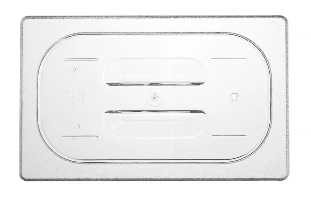 Hendi 864142 Coperchi Gastronorm 265x162 mm Policarbonato Nero - immagine 2