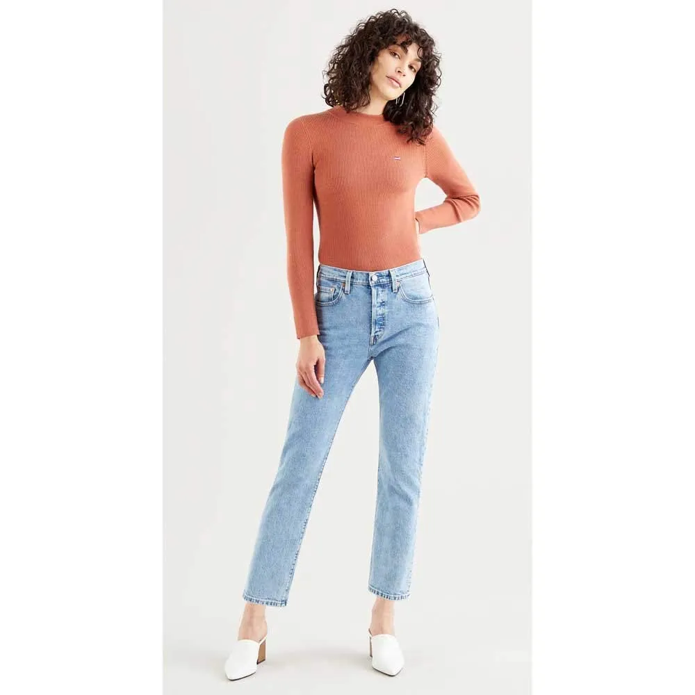 Levi's 501 Crop Jeans Donna, Samba Tango Surge, 23W / 28L - immagine 5