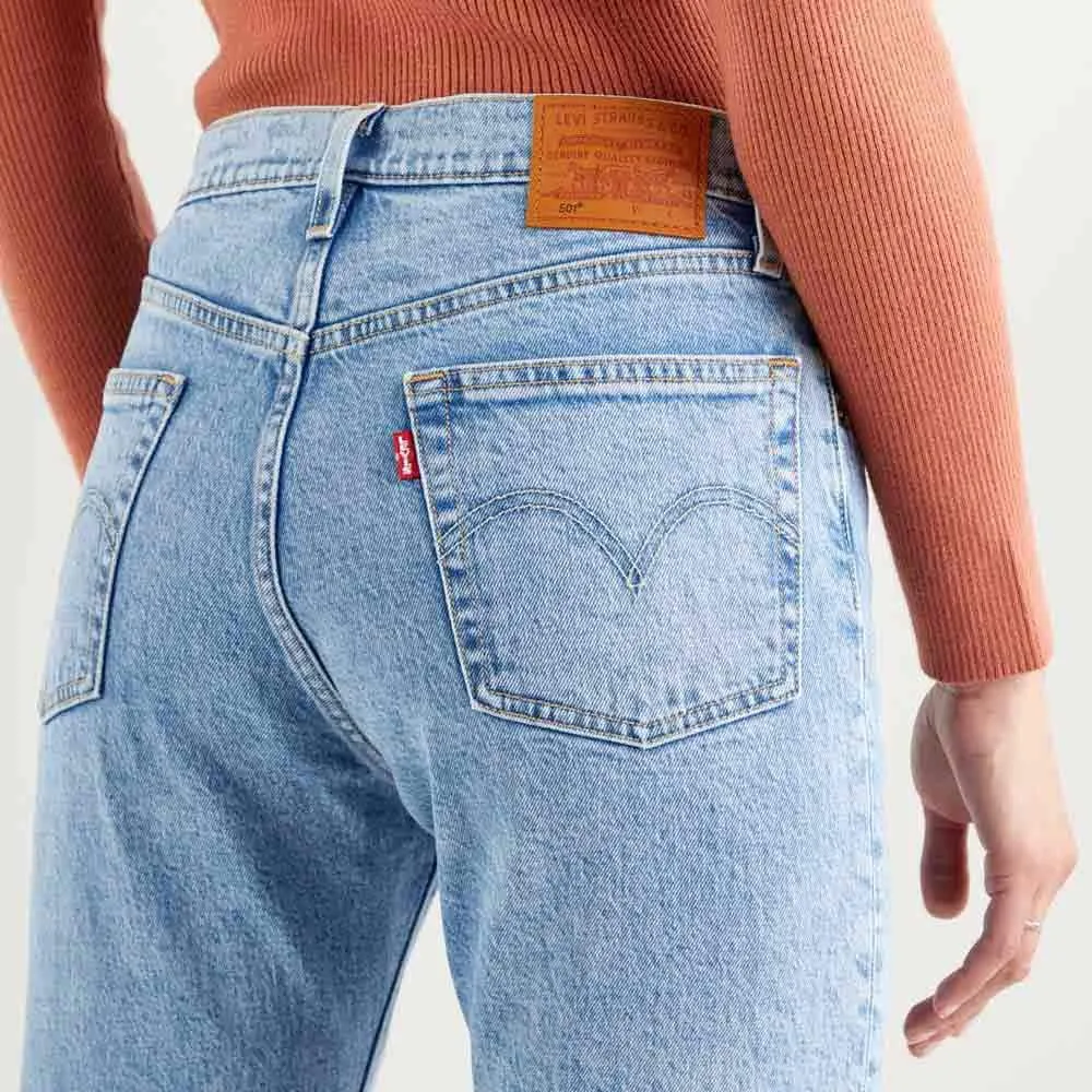 Levi's 501 Crop Jeans Donna, Samba Tango Surge, 23W / 28L - immagine 6