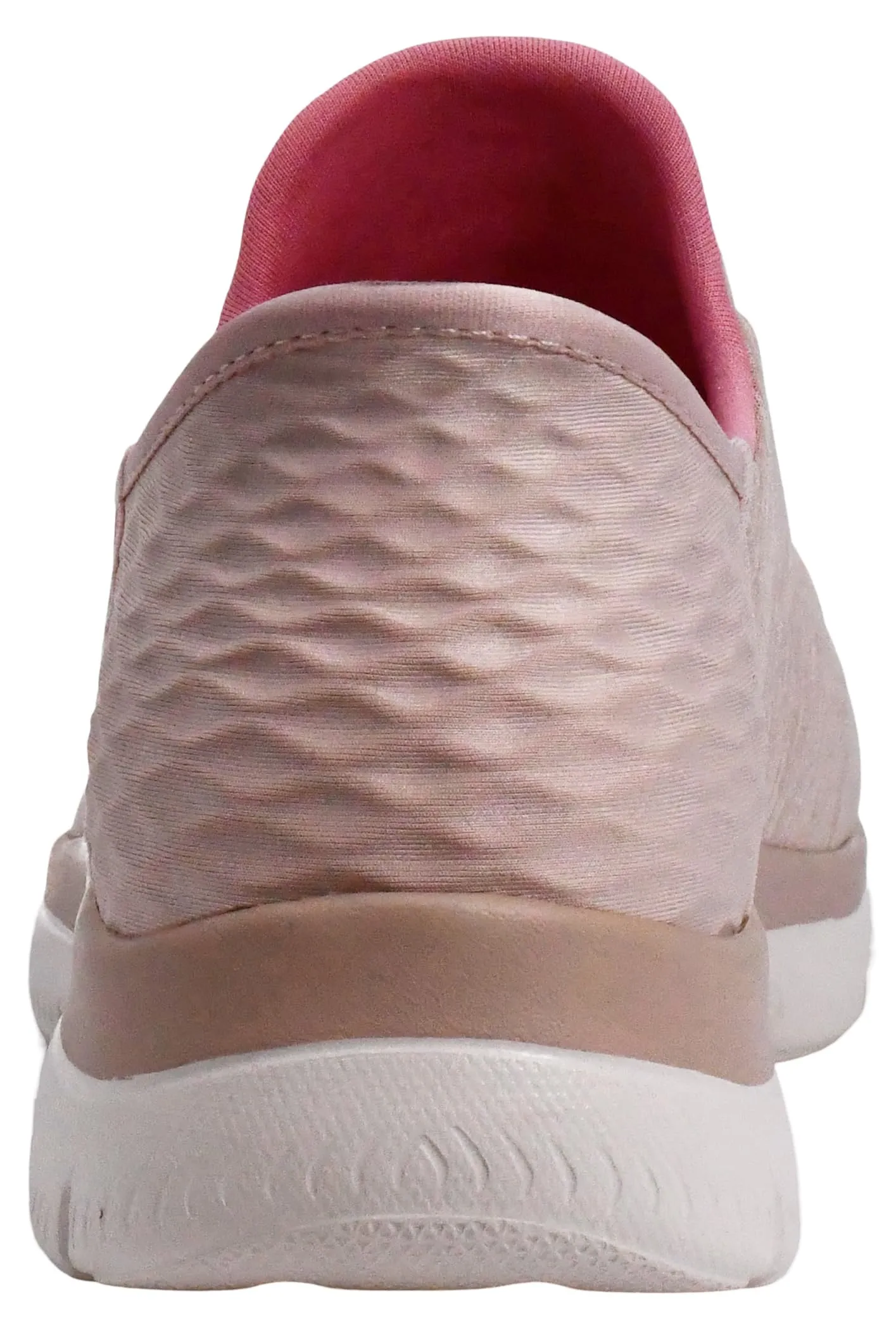 Skechers Donna Summits Dazzling Haze Scarpe da Allenamento, Rose Mesh/Pink Trim, 36.5 EU - immagine 4
