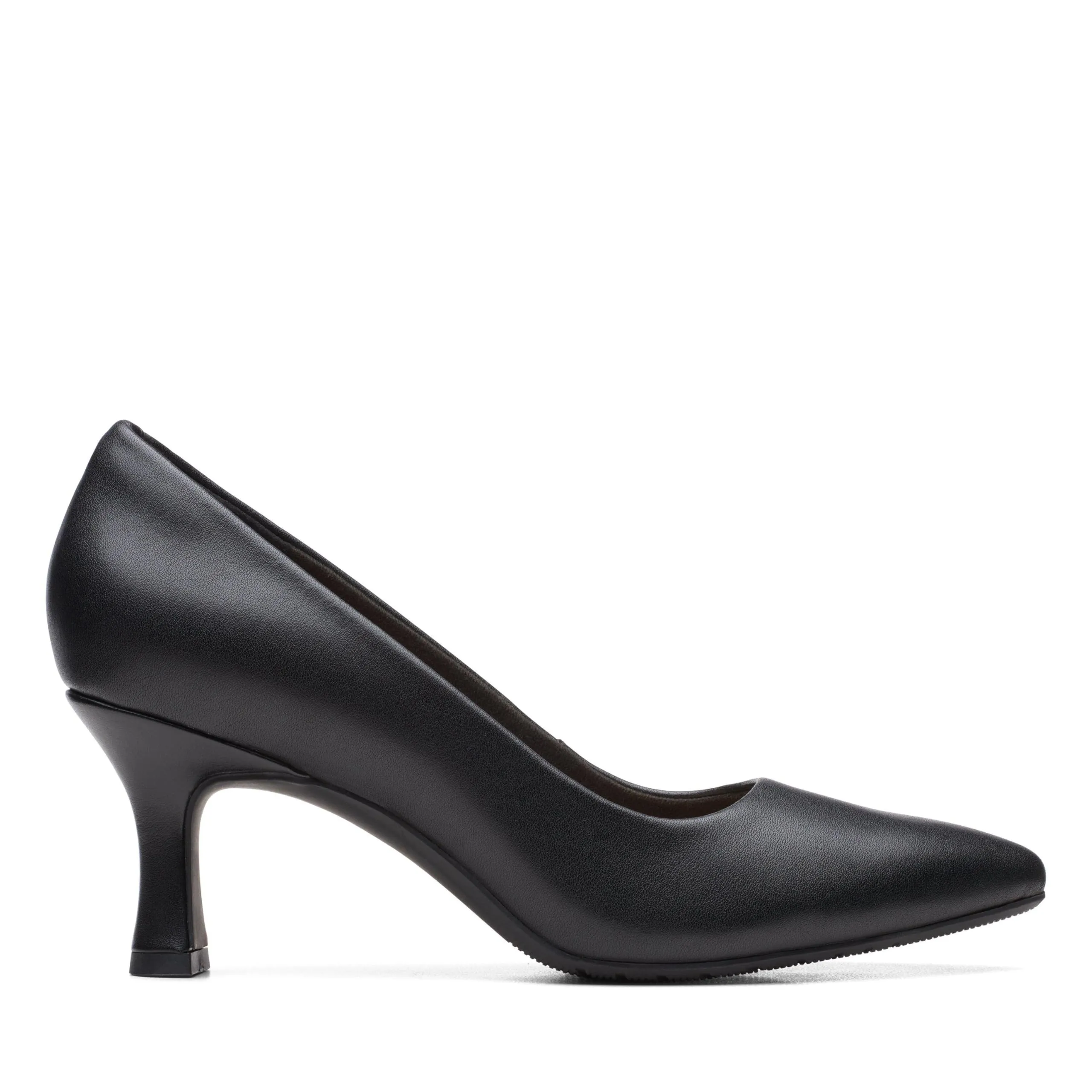 Clarks Kataleyna Gem Women's Black Leather, 7.5 - immagine 3