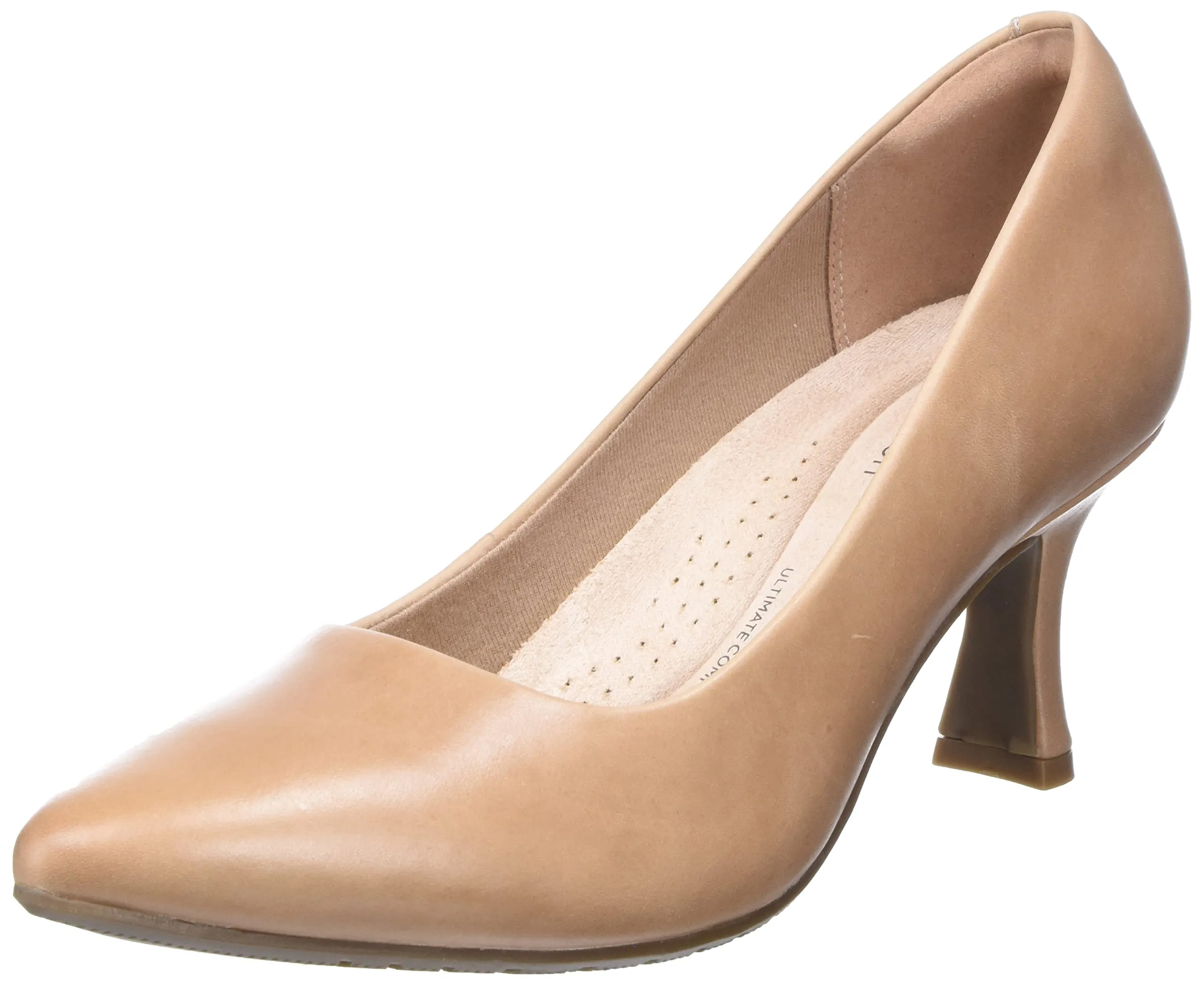 Clarks Kataleyna Gem Women's Warm Beige Lea, 8 - immagine 1